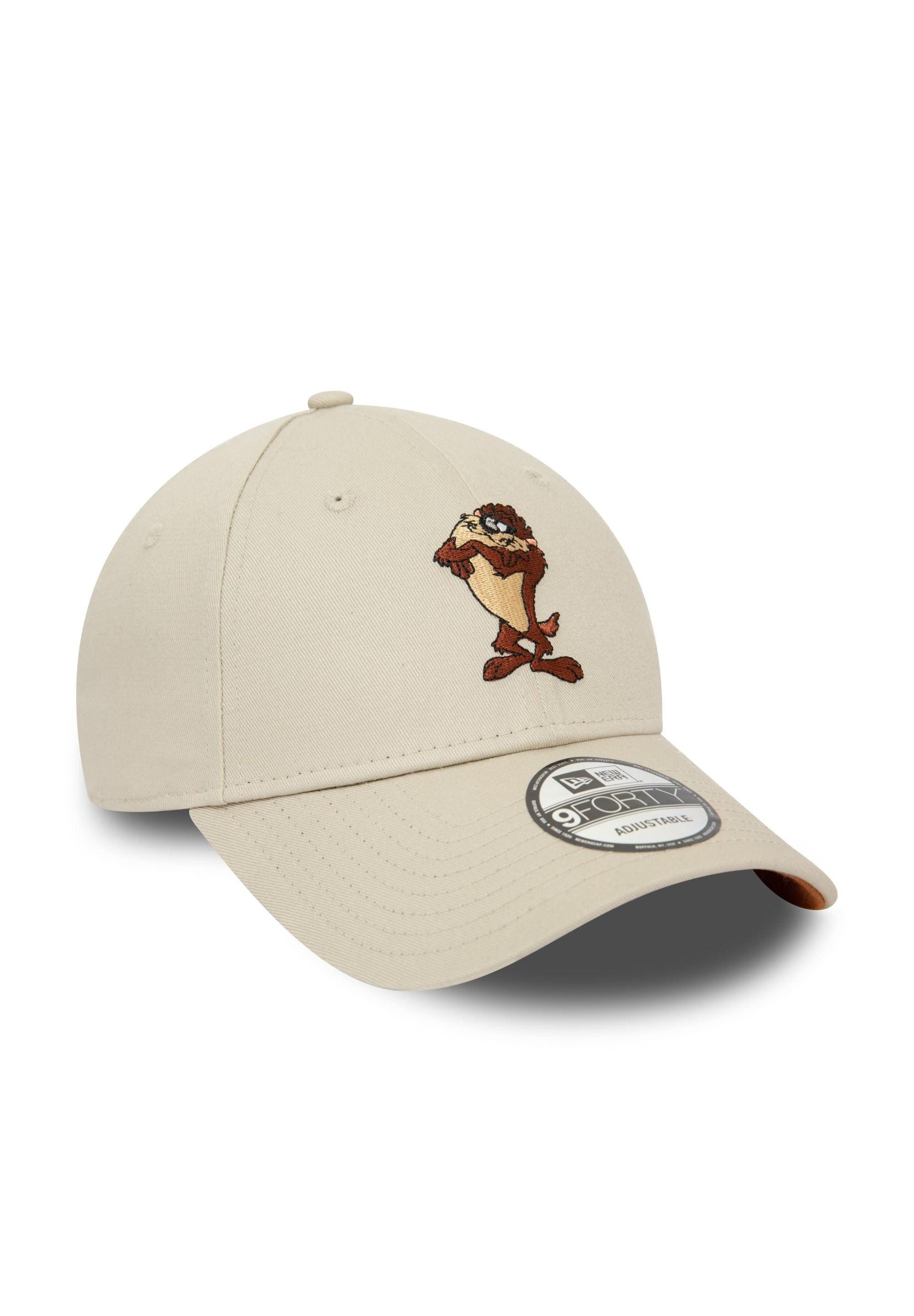 New Era Baseball Cap Taz Looney Tunes Charakter Beige Verstellbare 9Forty Cap New Era (1-St)