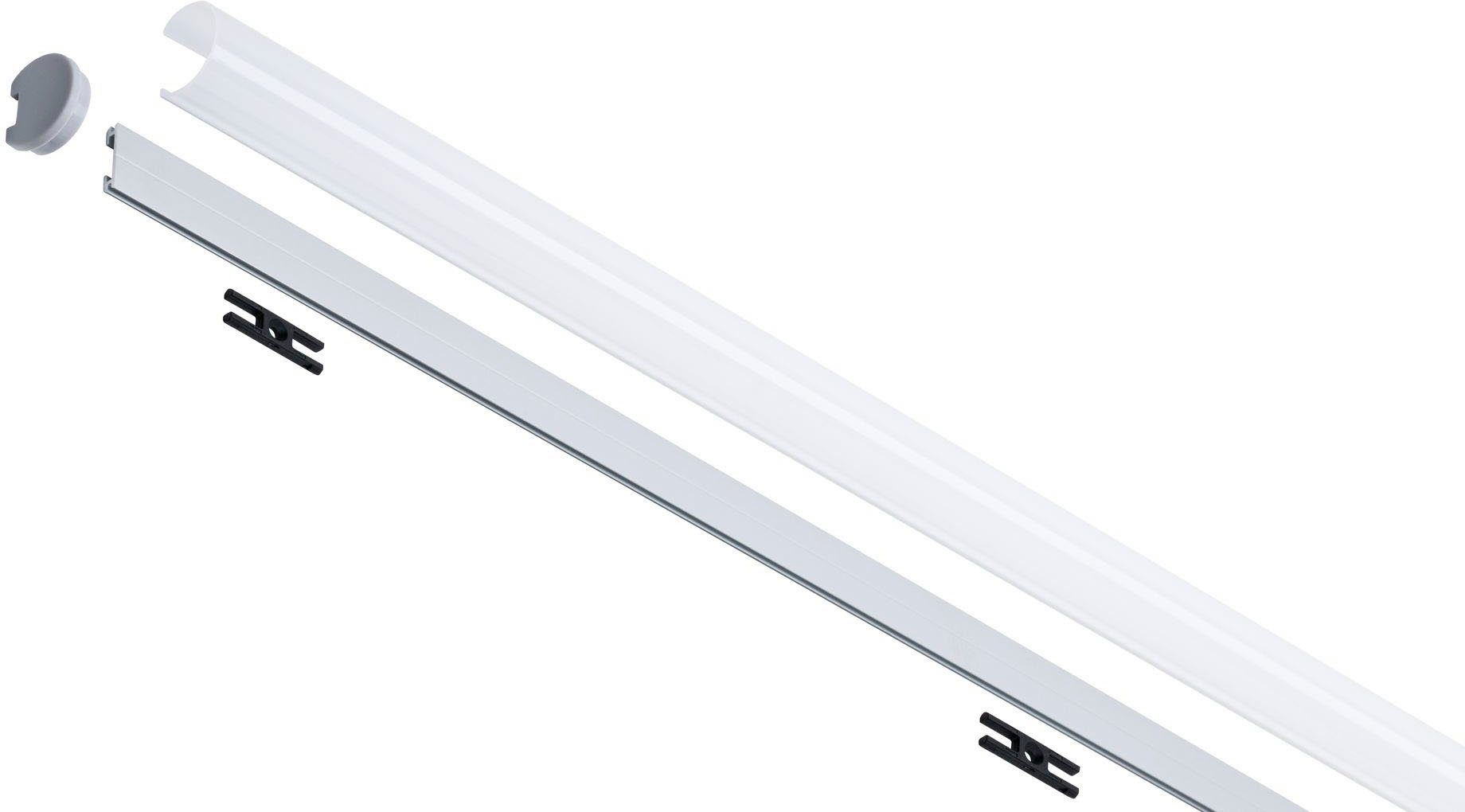 Paulmann LED-Streifen Tube Profil Set und Endkappen 100 inkl. Clips, Diffusor cm