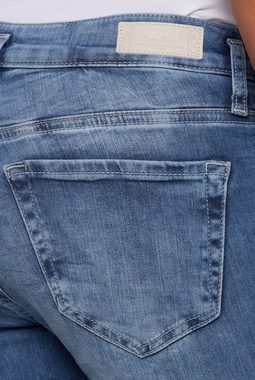 SOCCX Slim-fit-Jeans mit Bleaching-Effekten