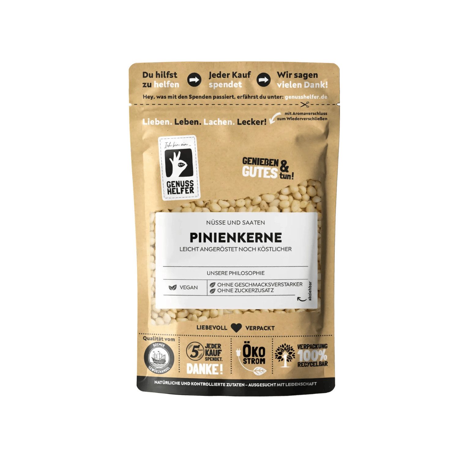 Bremer Gewürzhandel Nüsse Pinienkerne, 75 g