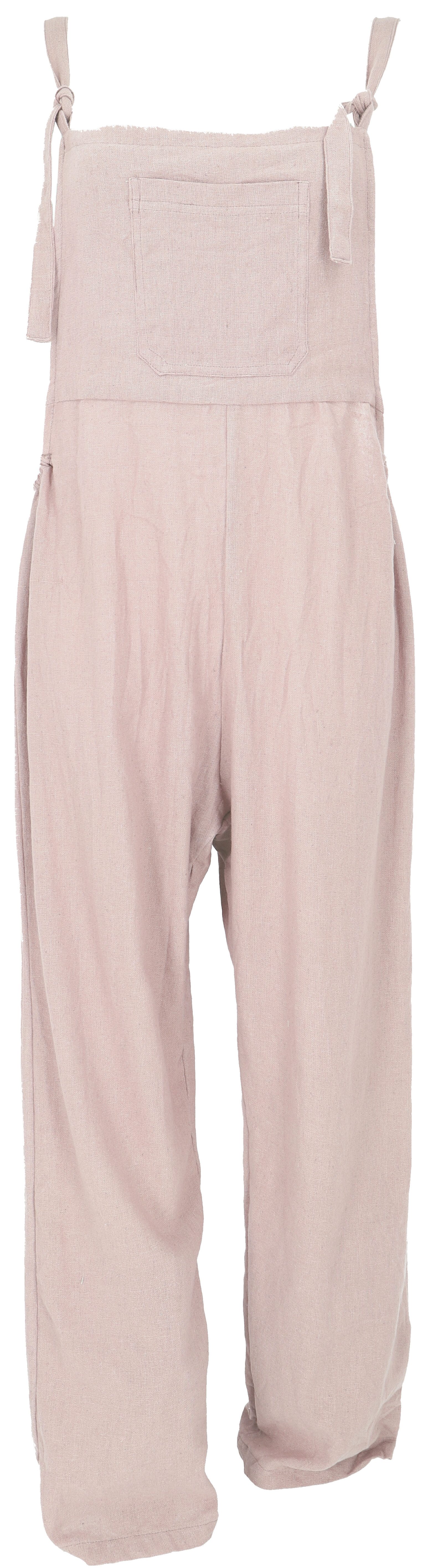 Guru-Shop Relaxhose Natürliche Boho Latzhose, Sommerlatzhose,.. günstig online kaufen