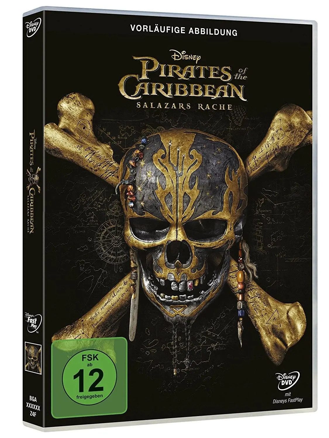 DVD Pirates of the Caribbean: Salazars Rache
