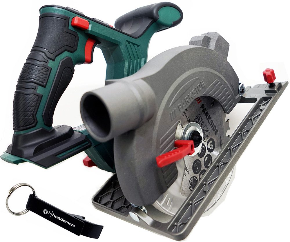 Parkside Akku-Handkreissäge 20V PHKSA 20 und HEADNMORE® Schlüsselanhänger günstig online kaufen