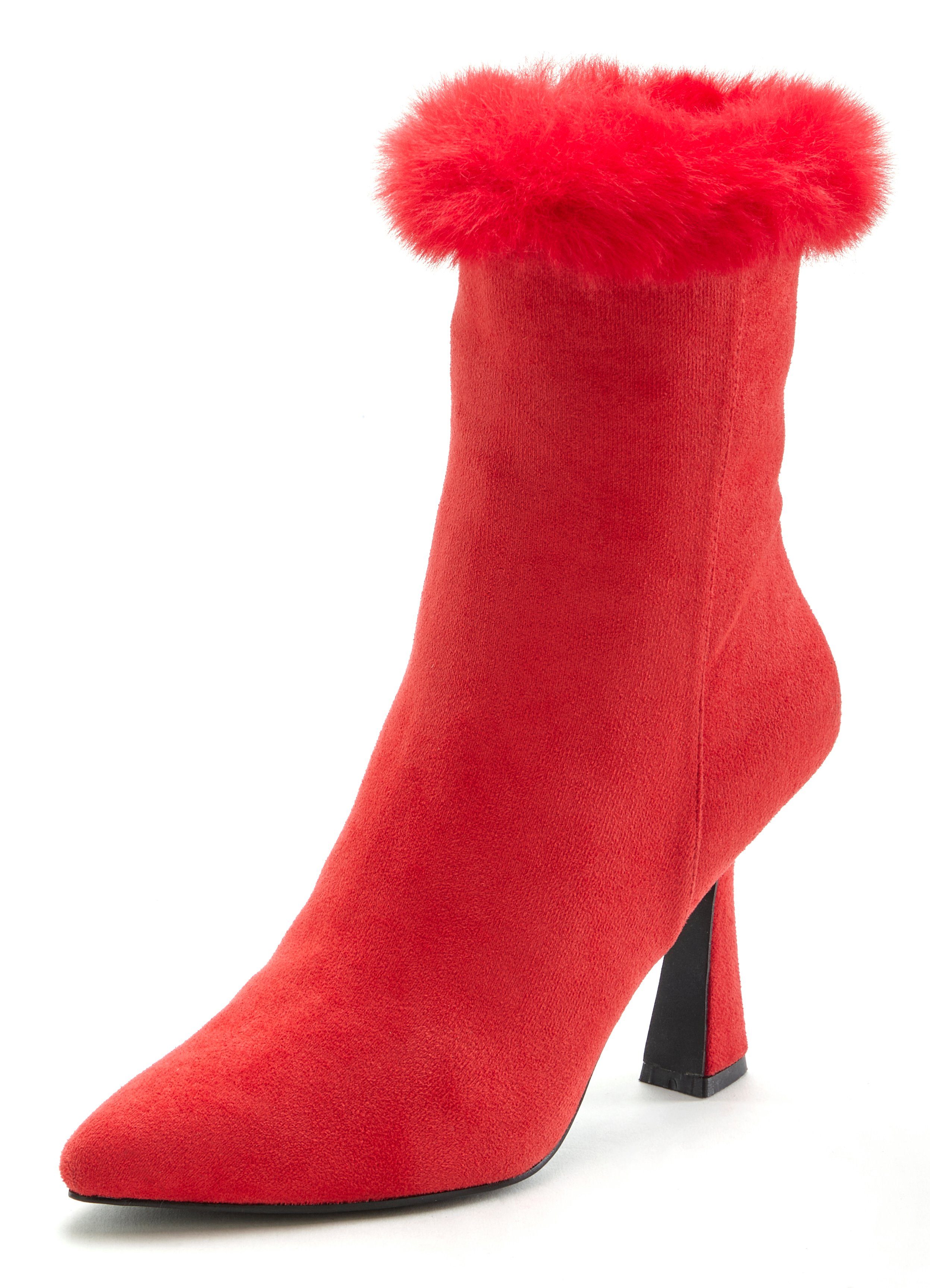 LASCANA Belle Affaire Ankleboots mit Reißverschluss, High-Heel-Stiefelette günstig online kaufen