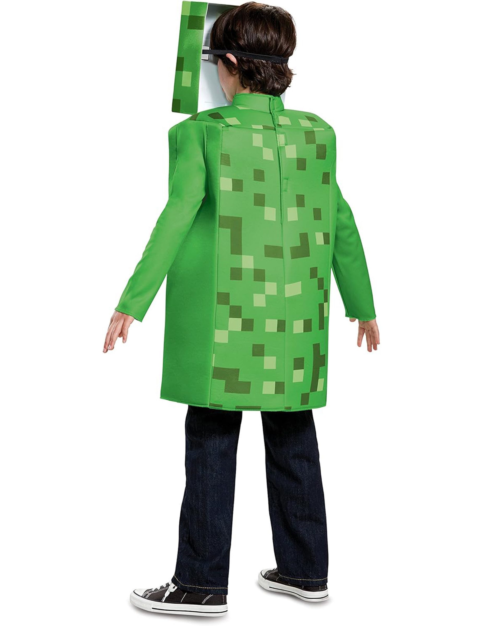 Disguise Kostüm Creeper-Kostüm für Kinder Minecraft grün-schwarz