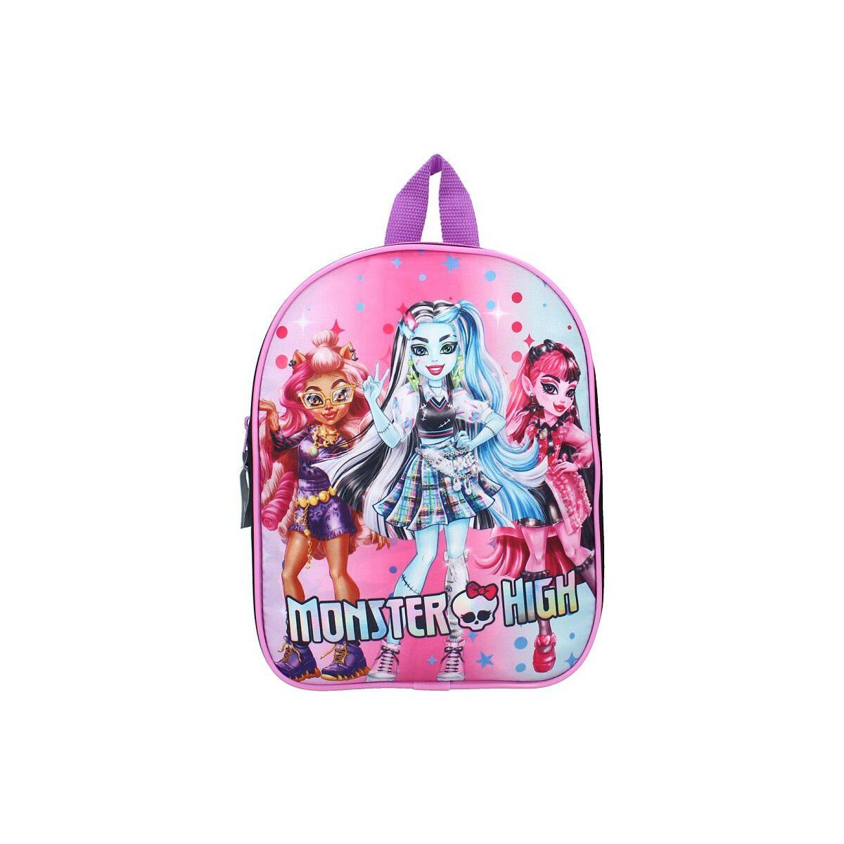Monster High Kinderrucksack Monster High Rucksack Kinder Fächer für Taschentaschen Bag (1-tlg)