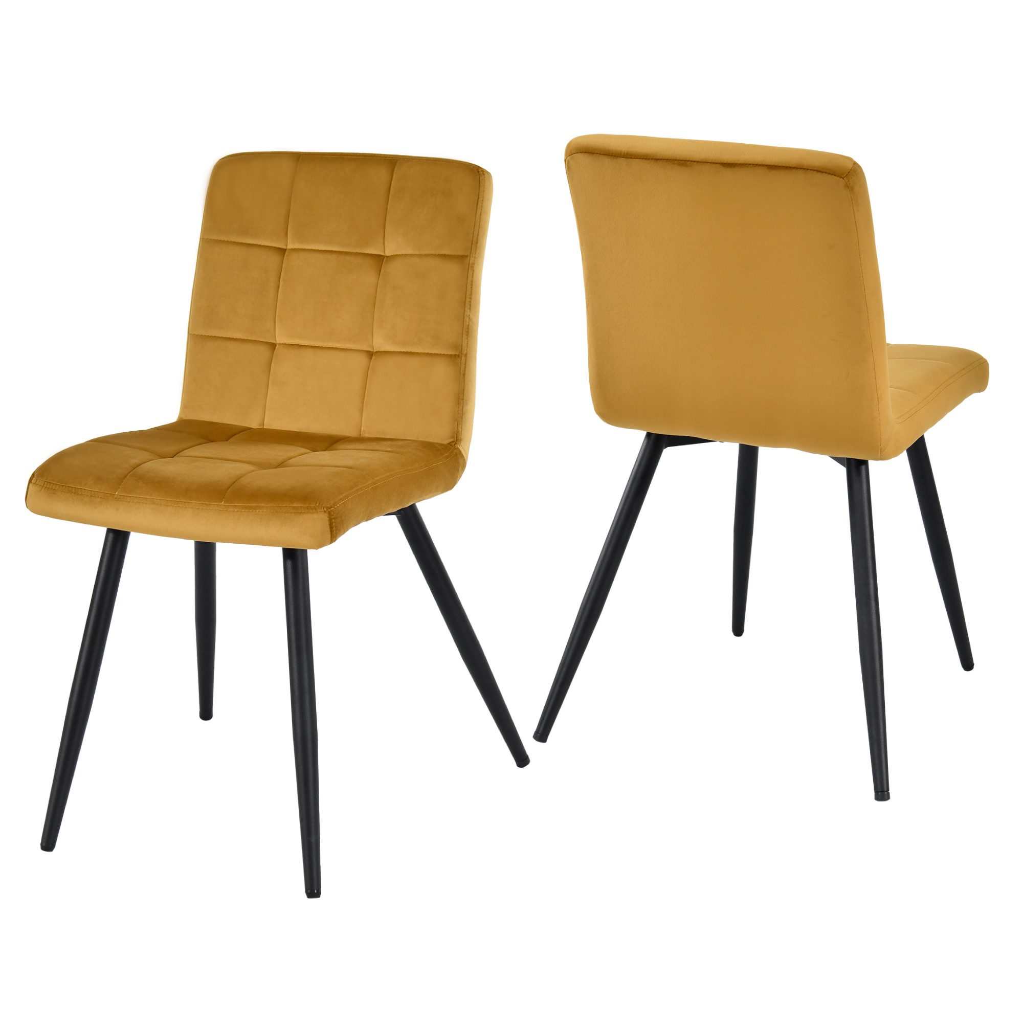 Duhome Esszimmerstuhl (8043-2), Küchenstuhl 2er Set, Wohnzimmerstuhl Polste günstig online kaufen