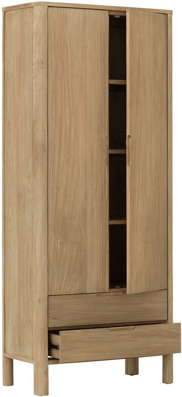 DTP Mehrzweckschrank Forte aus Teakholz, 80 cm