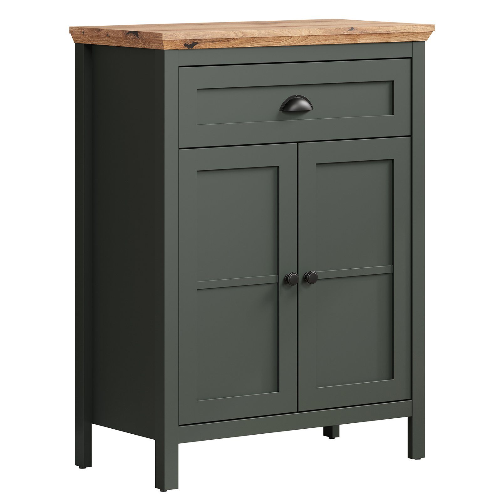 trendteam Garderobenschrank Kommode Stauraumschrank Stanton 77 x 102 x 39 c günstig online kaufen