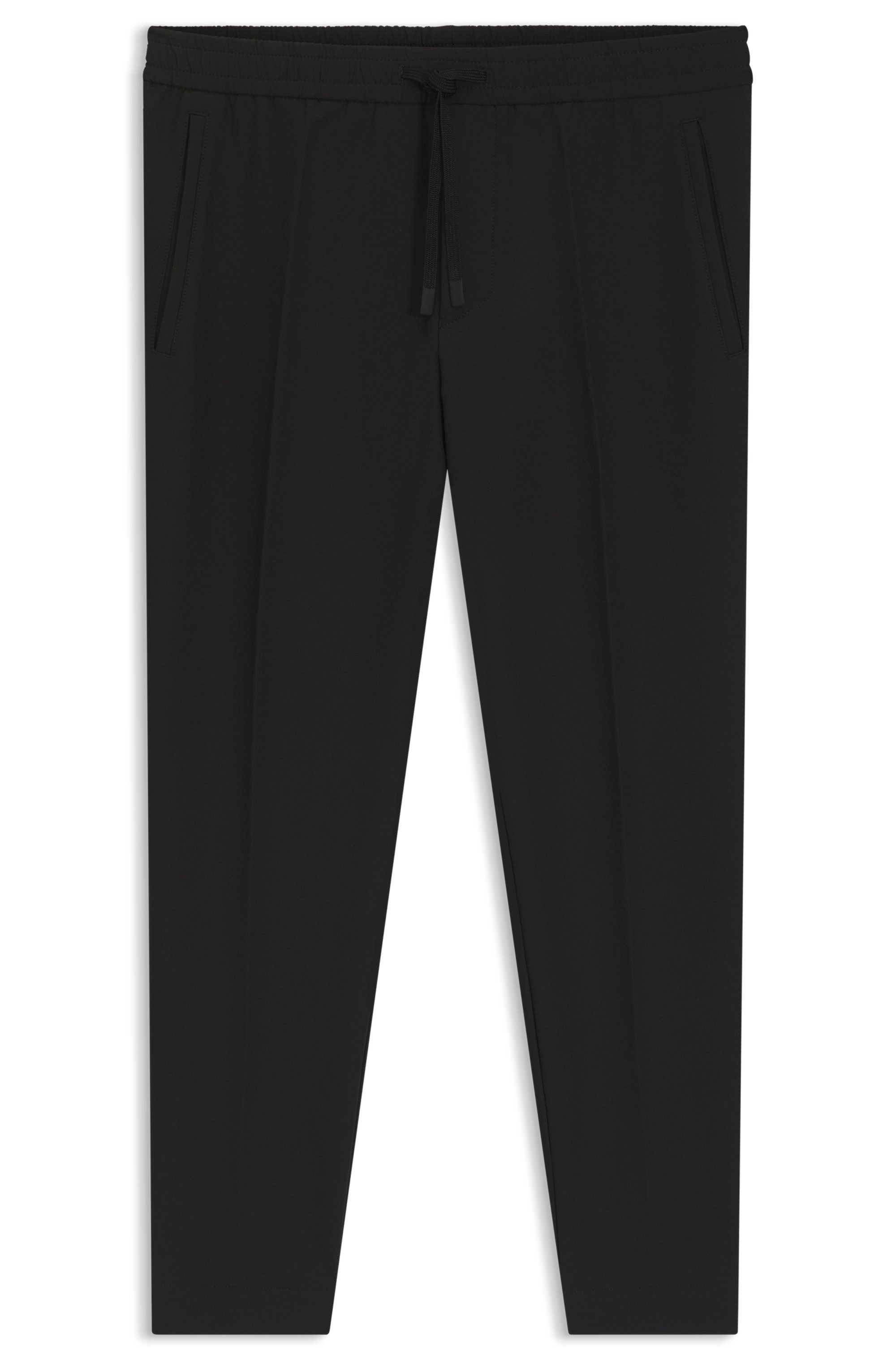 BOSS GREEN Webhose T Convert Elastischer Taillenbund und Kordelzug, Gürtelschlaufen Anzughose