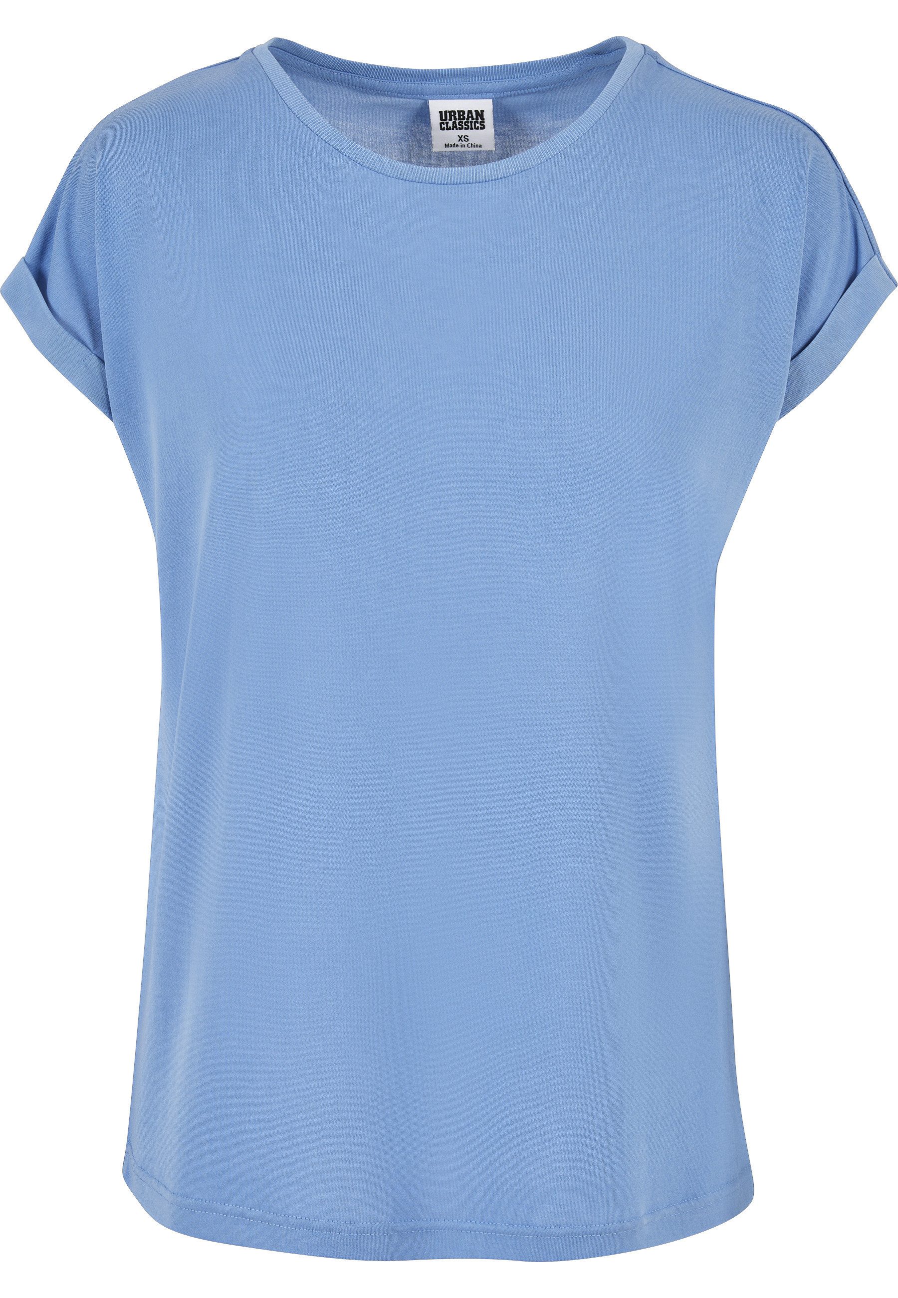 URBAN CLASSICS Kurzarmshirt Urban Classics Damen Ladies Modal Extended Shou günstig online kaufen