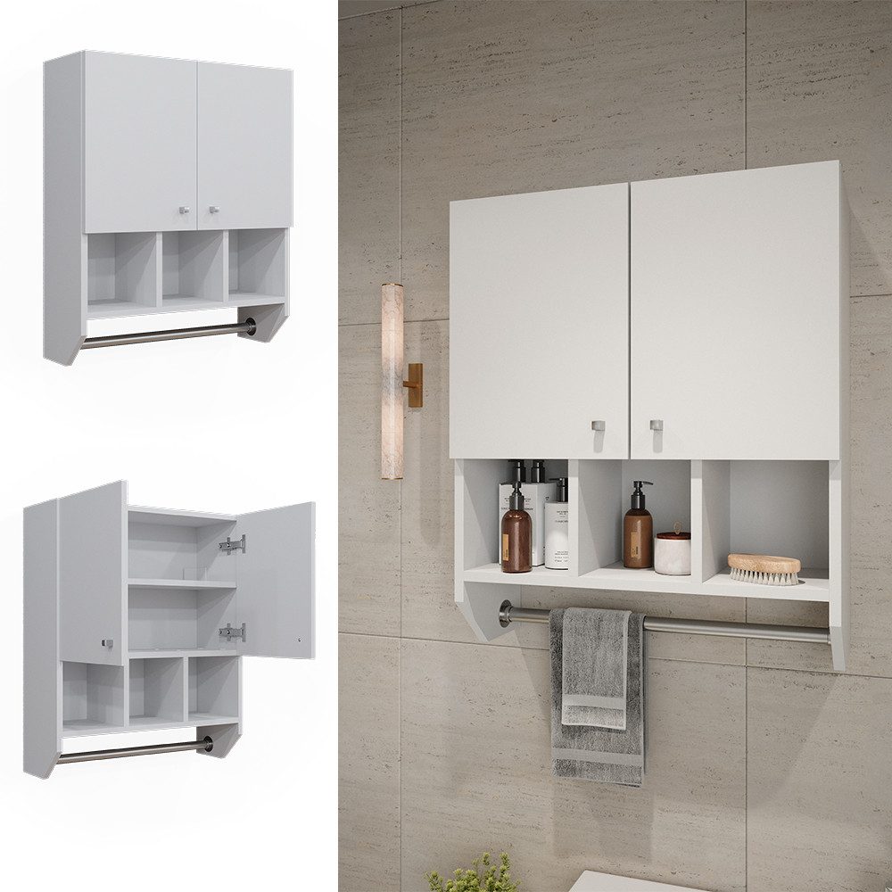 Vicco Hängeschrank Fynn, Weiß, 59.2 x günstig online kaufen
