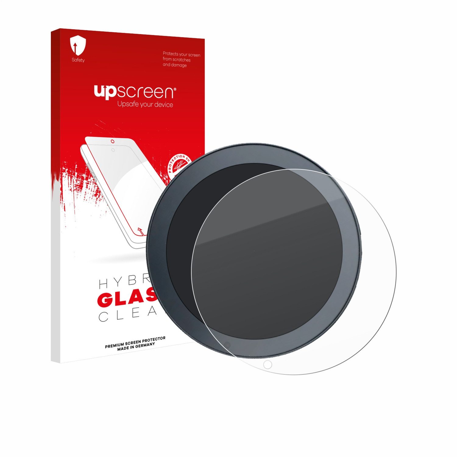 upscreen Displayschutzglas Folie für QJ Motor SRV 600, Schutzfolie Glas Panzer Display Schutz klar