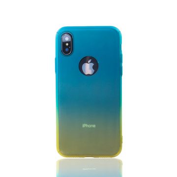 König Design Handyhülle Apple iPhone X, Apple iPhone X / iPhone XS Handyhülle 360 Grad Schutz Full Cover Mehrfarbig