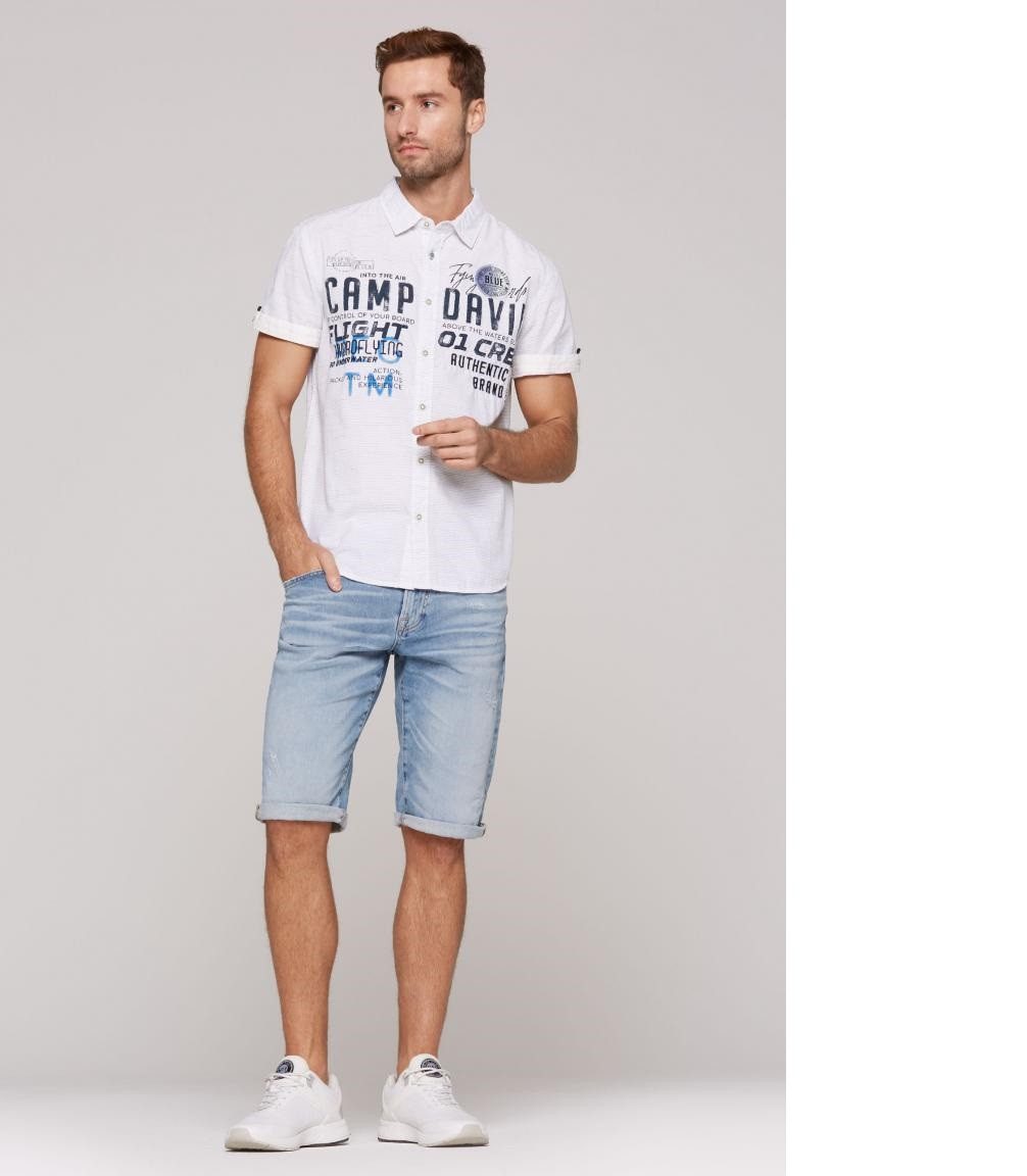 CAMP DAVID Kurzarmhemd, aus Baumwolle günstig online kaufen