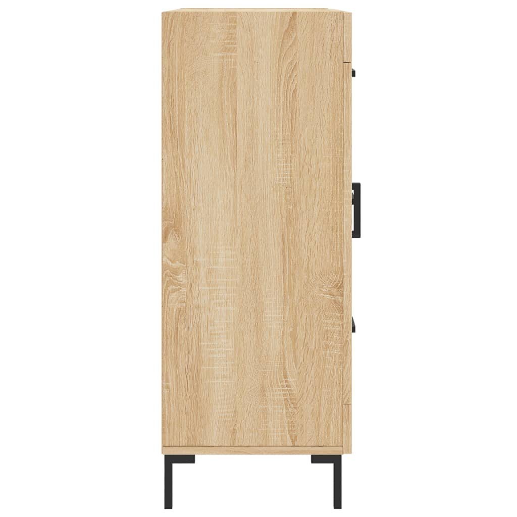 Sideboard Holzwerkstoff Sonoma-Eiche vidaXL 69,5x34x90 Sonoma St) (1 Sideboard cm Eiche