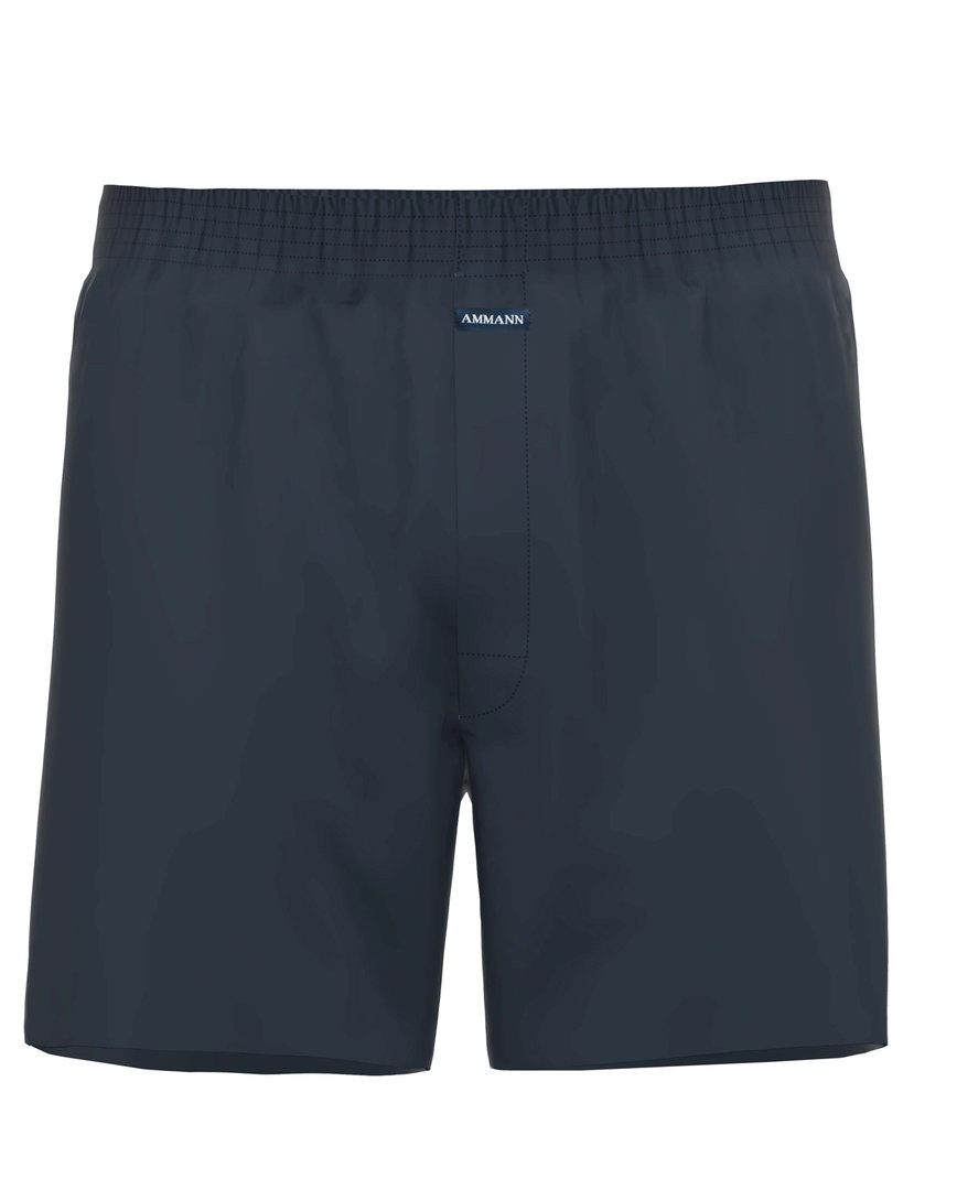 Ammann Boxershorts Basic Cotton (Doppelpack) reine, natürliche Baumwoll-Qualität
