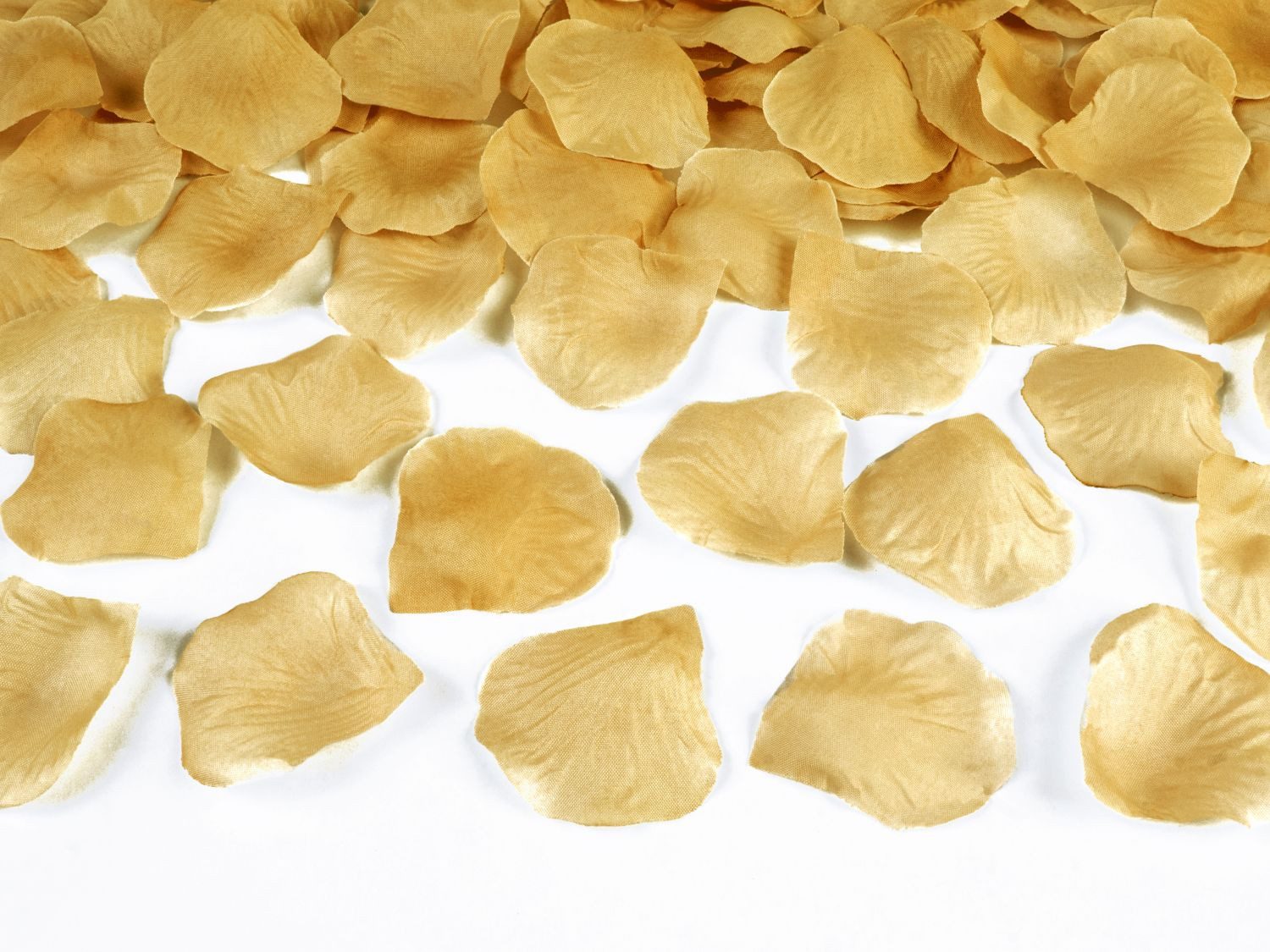 partydeco Streudeko 100 Rosenblätter aus Stoff – Ø 5 cm