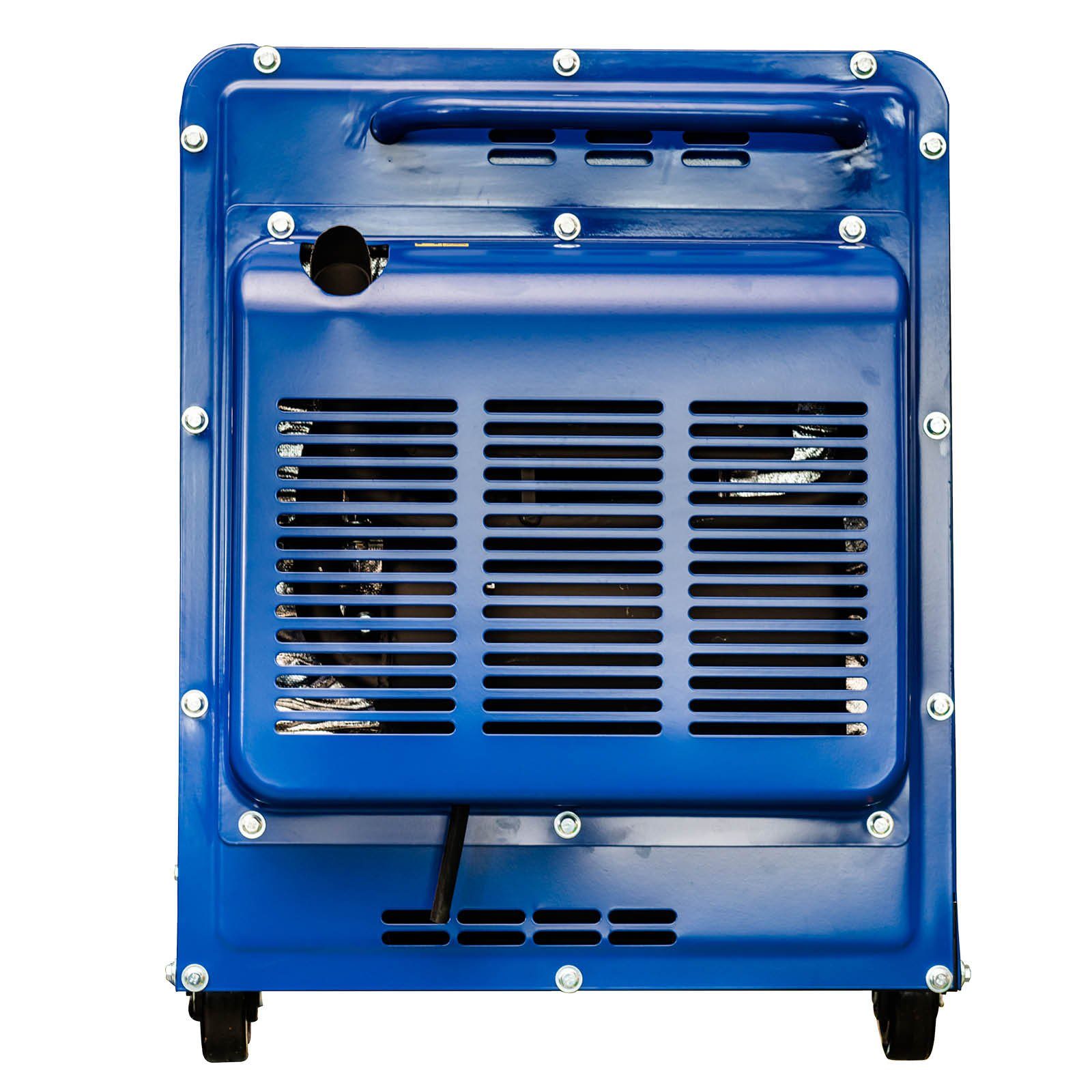 Stromgenerator Generator lange für Laufzeit), (7,7PS) BRAST Anschlüsse Einsatz E-Start, Watt (Zahlreiche 418cm³ Diesel mit flexiblen 4-Takt-Dieselmotor 5,7kW 5000 Stromerzeuger