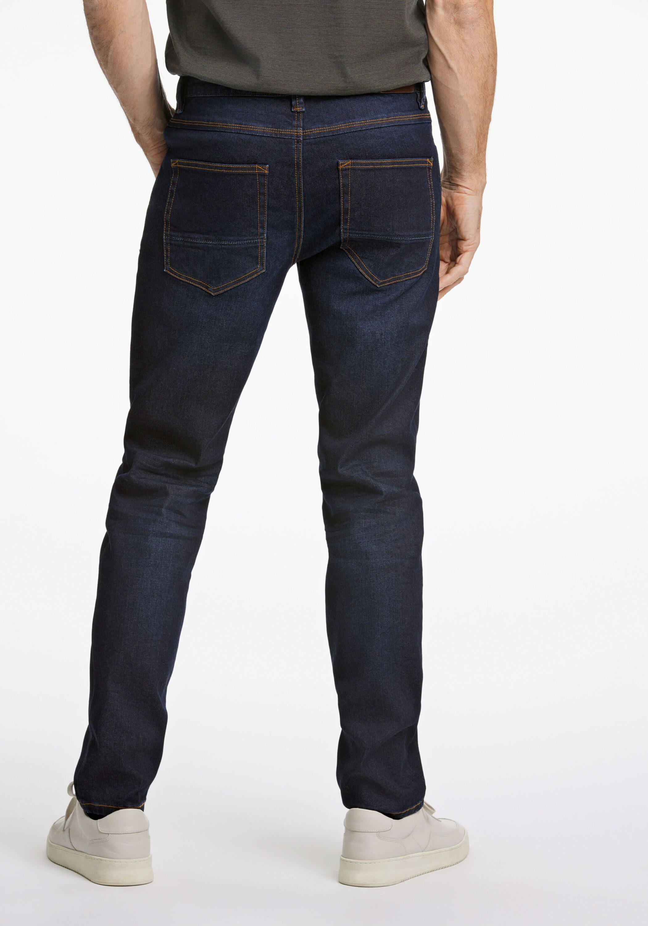 BISON 5-Pocket-Jeans Jeans Tapered Fit