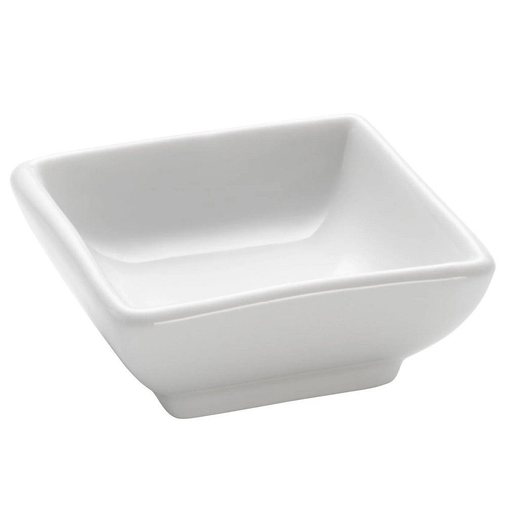 Maxwell & Williams Diamonds Schüssel – Porzellan, Weiß, 600 Ml, 16x16x5,5 Cm, Mikrowellen- & Spülmaschinengeeignet