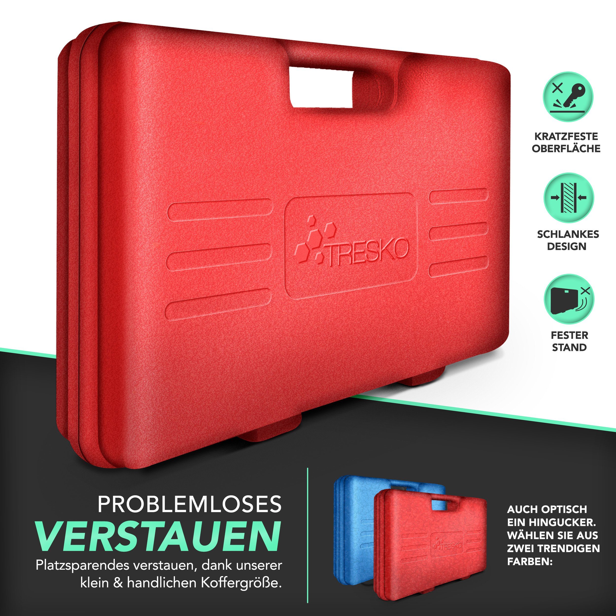 TRESKO Montagewerkzeug TRESKO 22tlg Bremskolbenrücksteller rot Set Bremskol günstig online kaufen