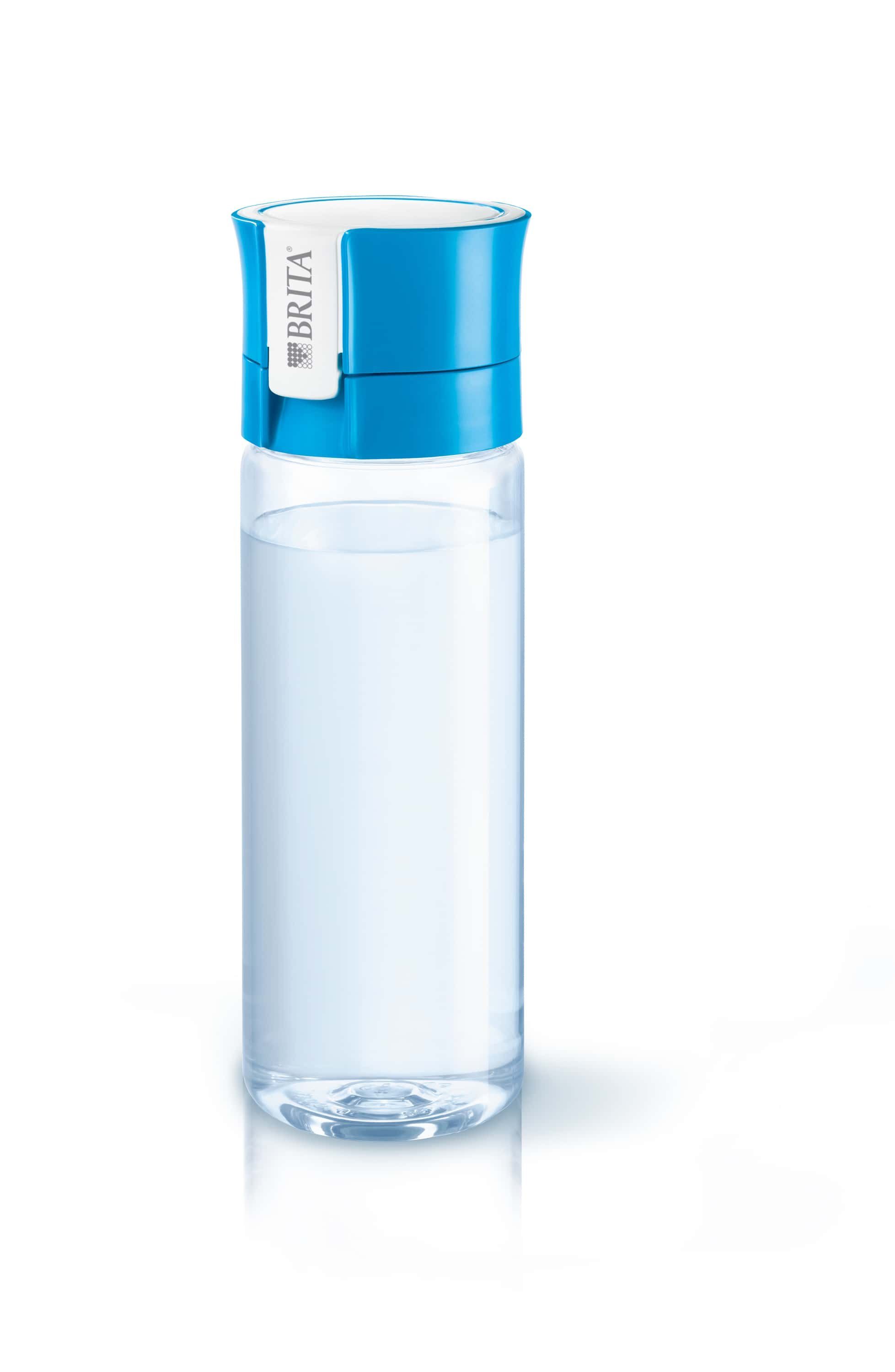 Trinkflasche Brita Trinkflasche mit Filter fill&go Vital, blau