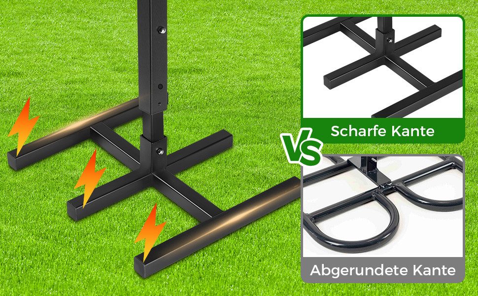 QUBEBU Mülleimer Manuelle Müllpresse, Müllverdichter Hausmüll, Restmüll&Papier, Schwarz, Müllverdichter für 120L / 240L / 360L Mülltonne