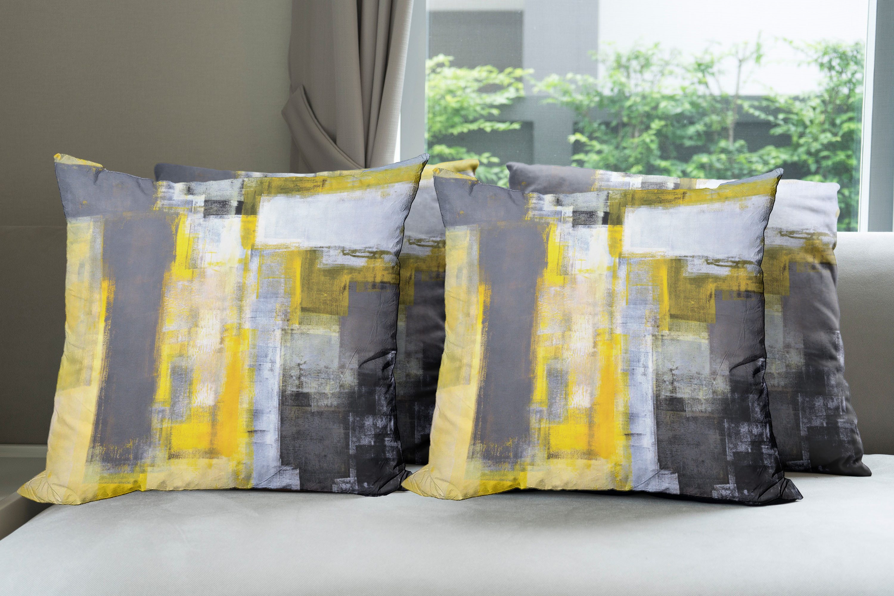 Abakuhaus Kissenbezüge Modern Accent Doppelseitiger Digitaldruck, (4 Stück) günstig online kaufen