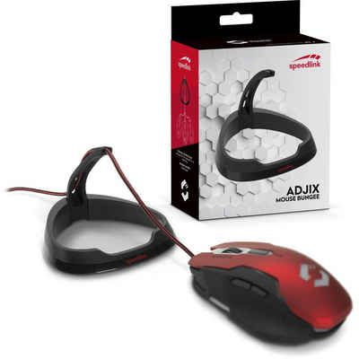 Speedlink ADJIX Maus Bungee Kabelführung Schwarz Mäuse (Gaming Kabel-Halter zur Fixierung des Maus-Kabels)