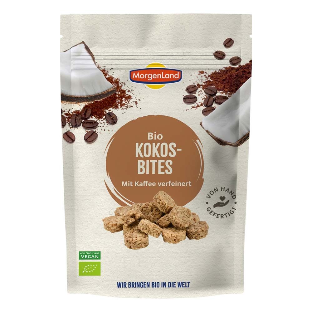 morgenland Süßigkeit Kokos Bites - Kaffee 125g