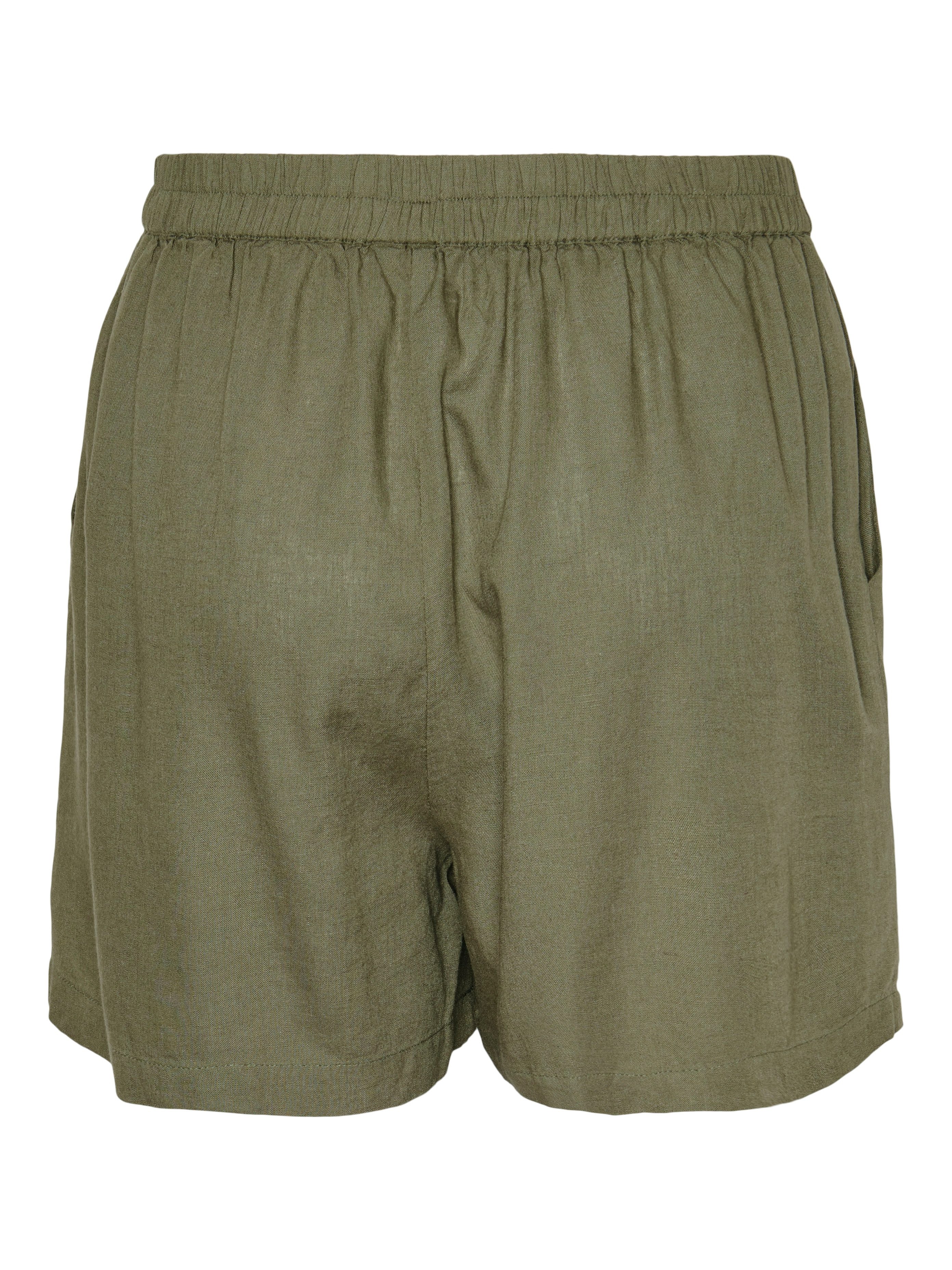 pieces Shorts PCPIA MW SHORTS WVN NOOS mit Leinen – Bild 5 von 5