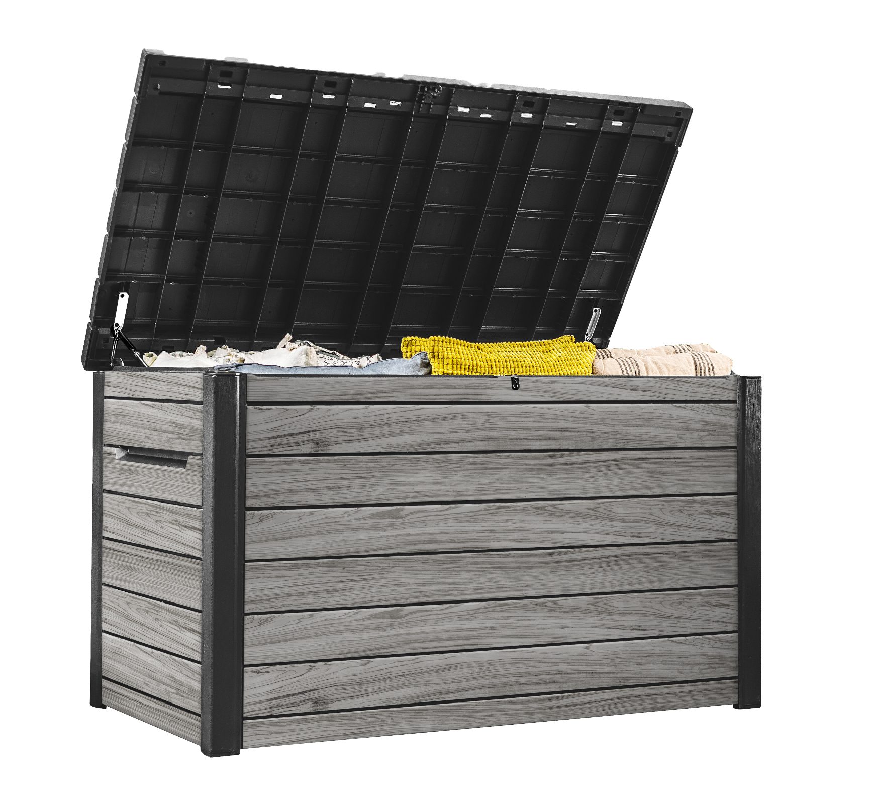 Keter Gartenbox "Ontario" 870L in Holzoptik günstig online kaufen