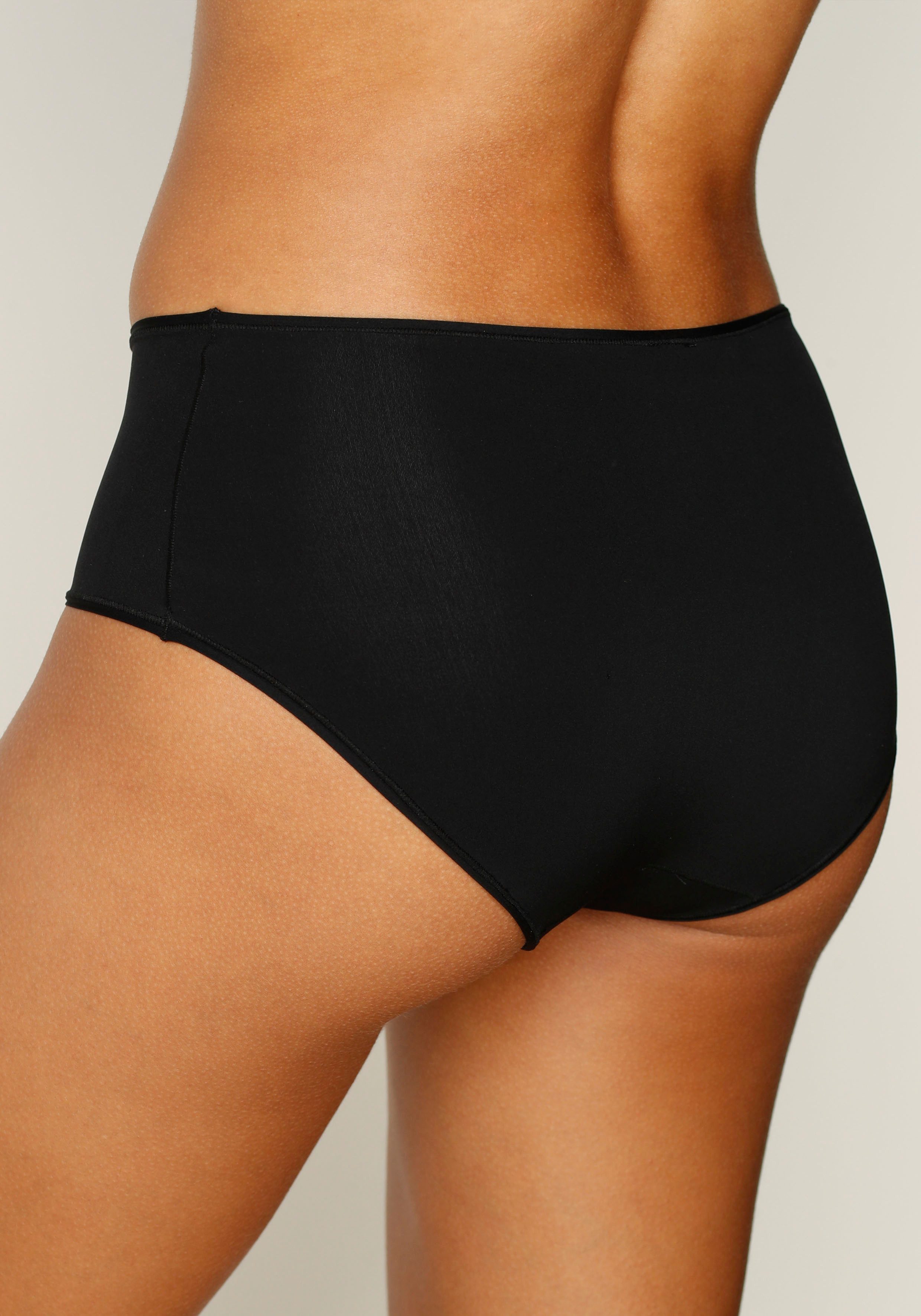 LASCANA Taillenslip (2er-Pack) aus weicher und hoch elastischer Microfaser