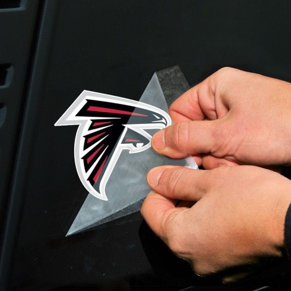 WinCraft Falcons Aufkleber Atlanta 10x10cm Wanddekoobjekt NFL