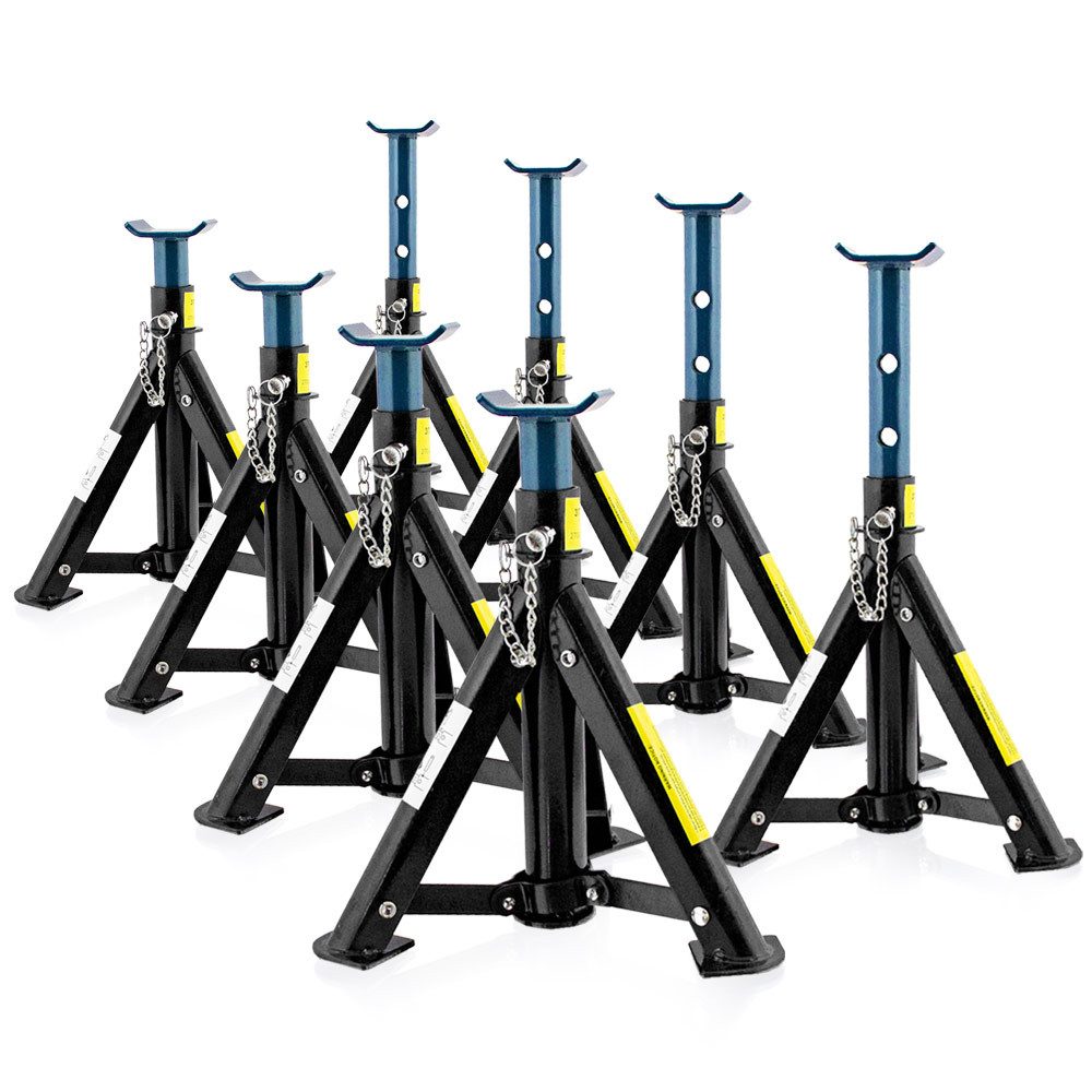 Bituxx Unterstellbock 4 Paar 3000 kg, 3000 kg max. Belastbarkeit, (Spar-Set, 8-St., MS-20104)