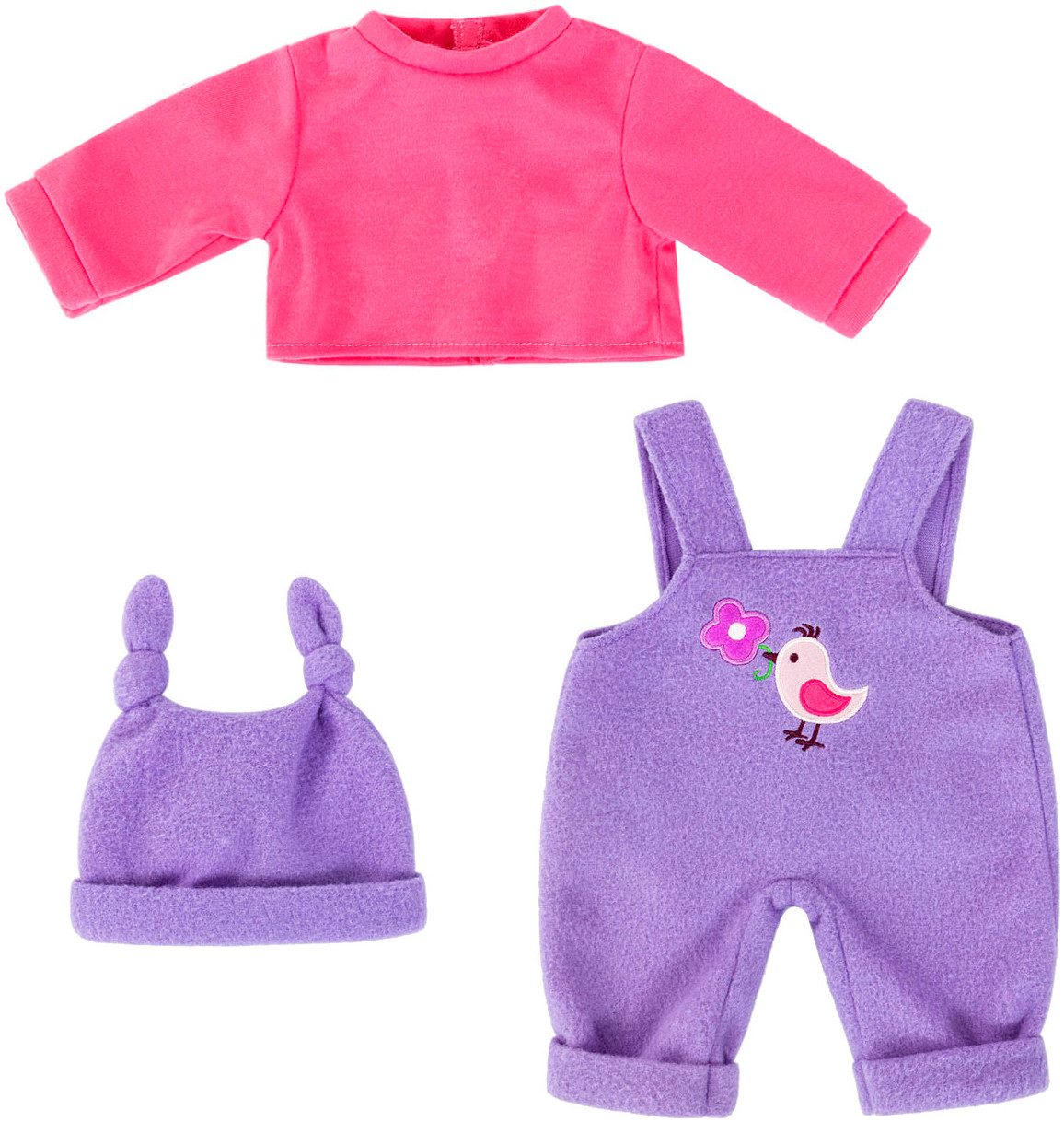 Bayer Puppenkleidung Hose Vogel (Set, 3-tlg) günstig online kaufen