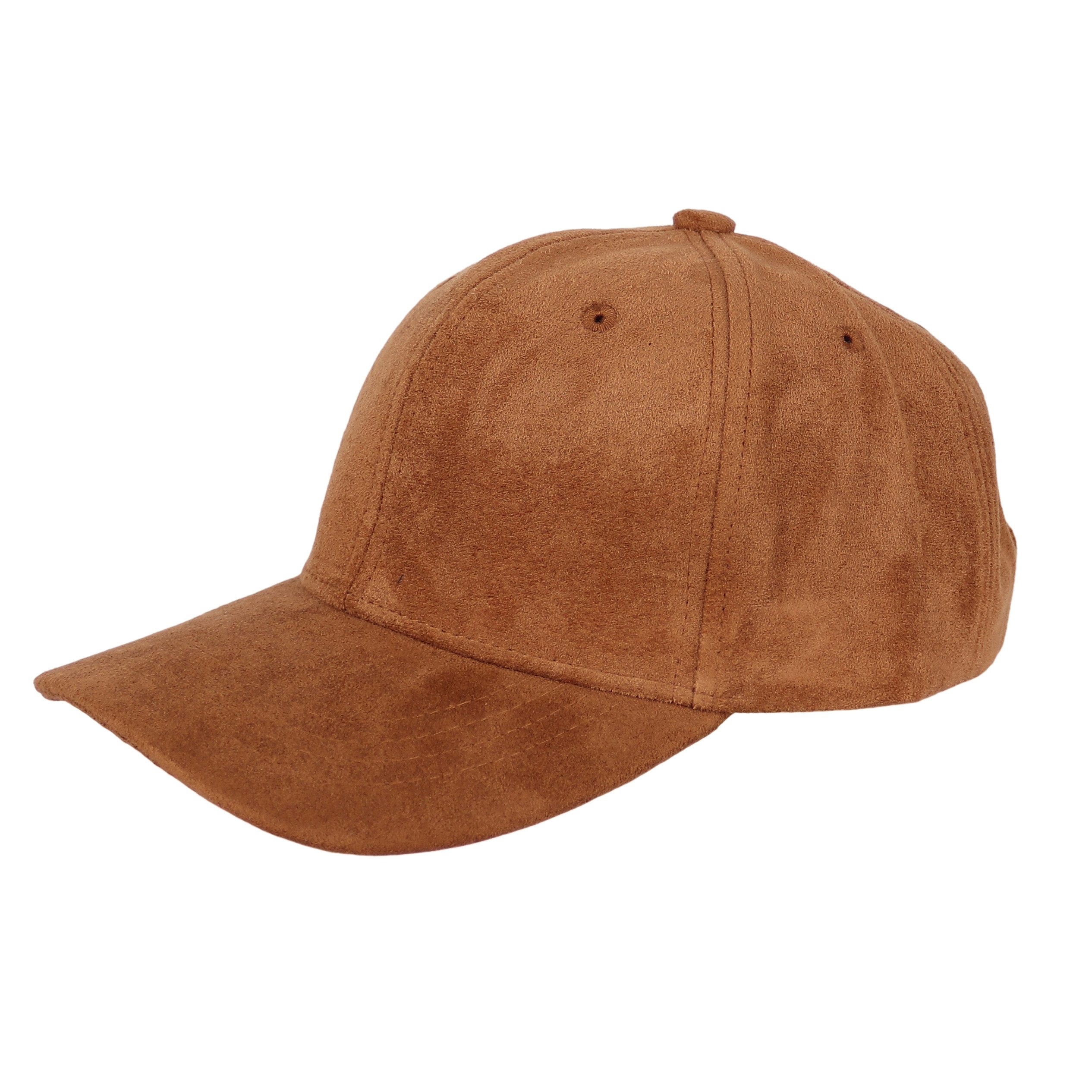 MIRROSI Baseball Cap Wildleder-Optik aus Polyester – verstellbare Cappy (innen gefüttert, ideal für Herbst & Winter) Einheitsgröße, Unisex, Damen Herren