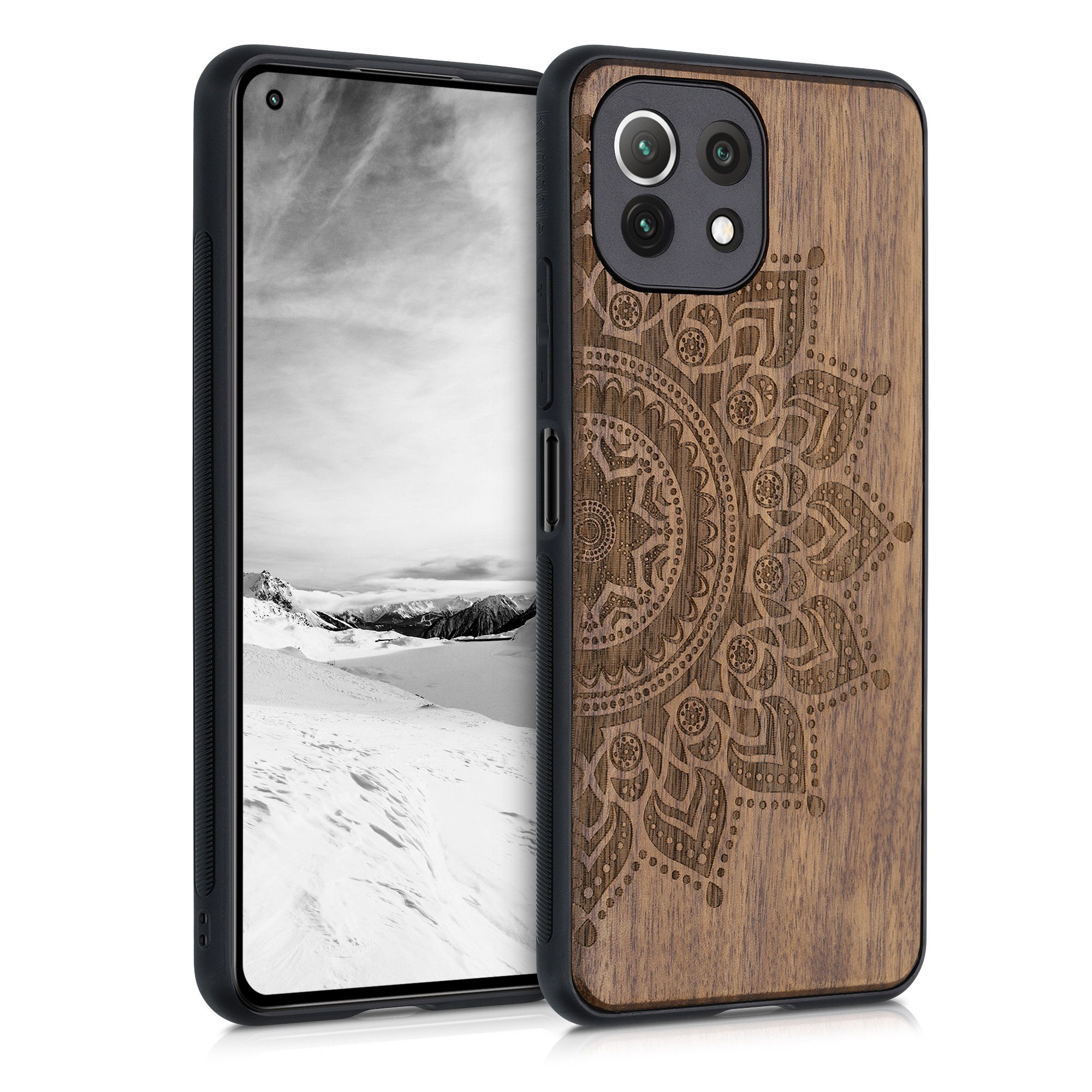 kwmobile Handyhülle Hülle für Xiaomi 11 Lite (5G) NE / Mi 11 Lite (5G), Handyhülle TPU Cover Bumper Case