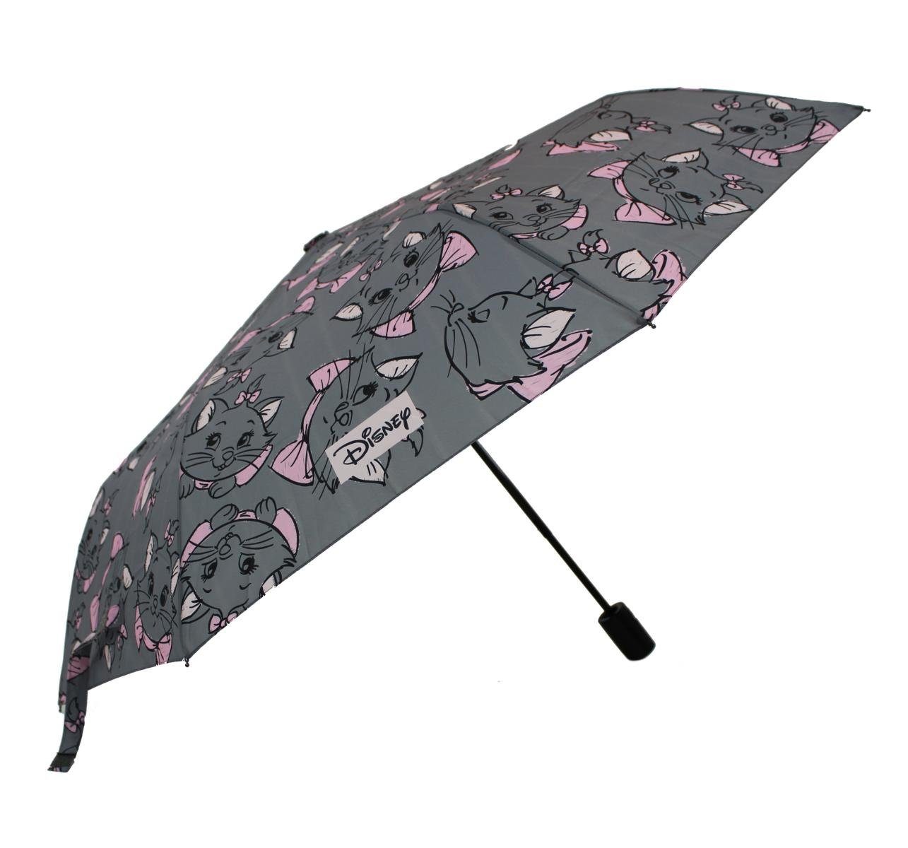 Vadobag Taschenregenschirm Faltbarer Regenschirm The Aristocats Marie Grey Sky, Auf-Automatik