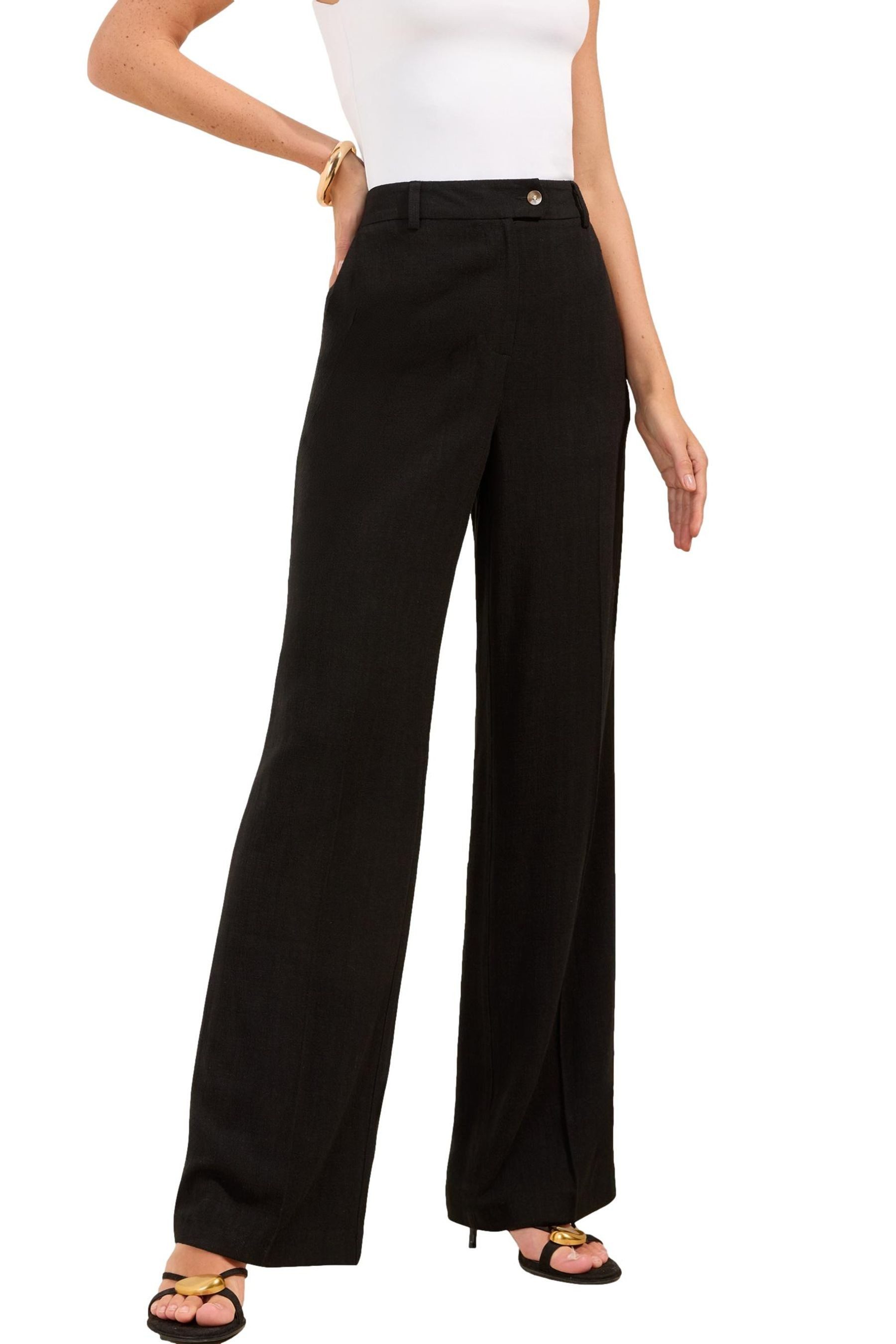 Palazzohose Friends Like These Hose mit weitem Bein, Regular