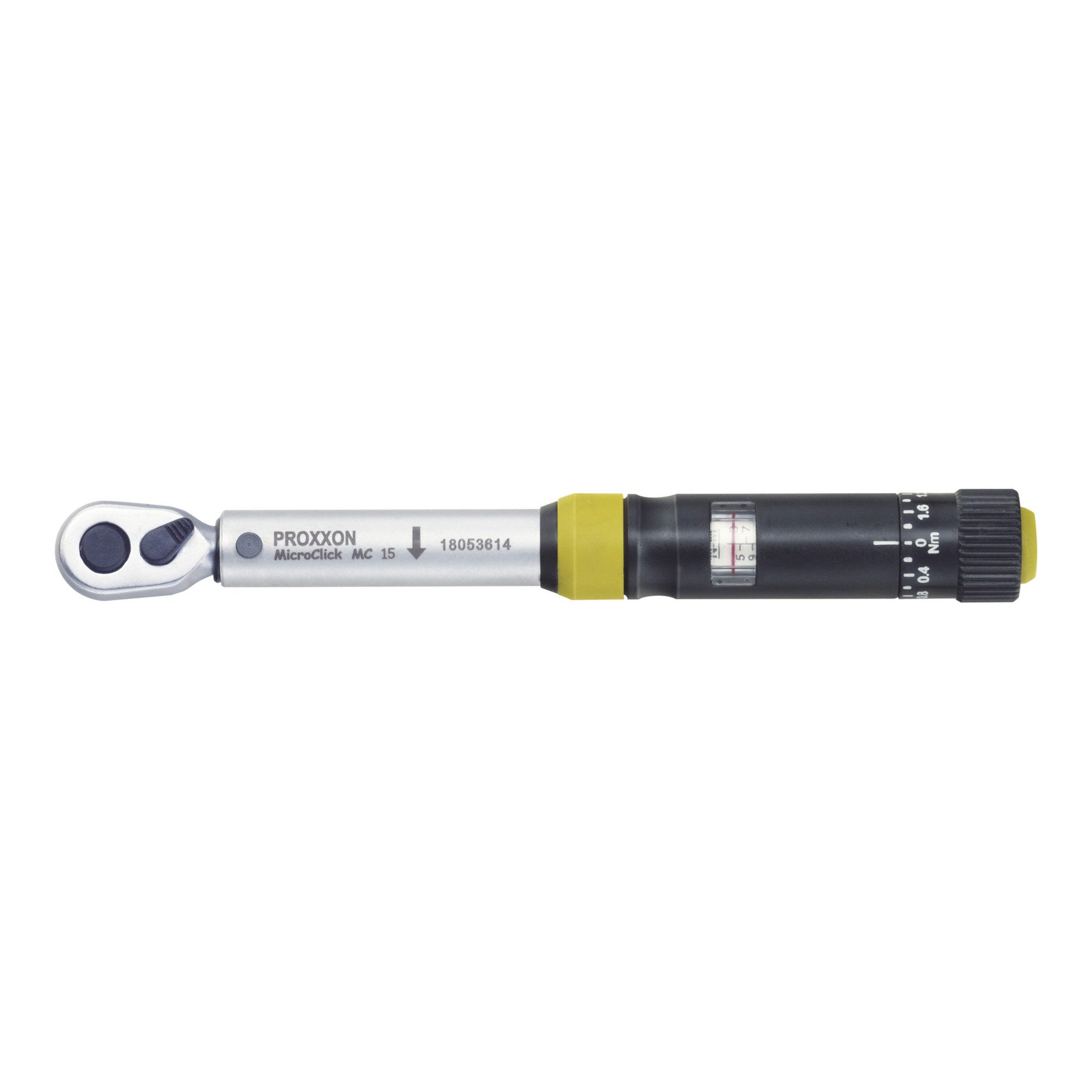 PROXXON INDUSTRIAL Drehmomentschlüssel Proxxon Drehmomentschlüssel MicroClick MC 15 1/4" 3 - 15 Nm