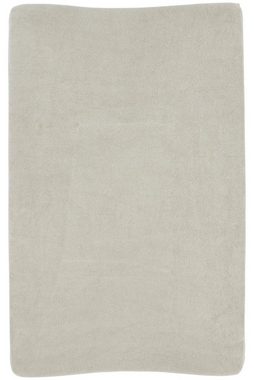 Meyco Baby Wickelauflagenbezug Uni Light Grey (1-tlg), 50x70cm