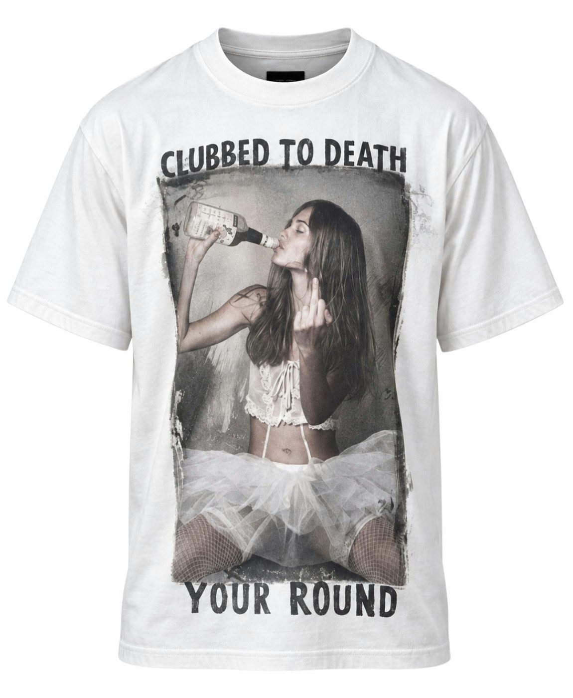 Religion T-Shirt RELIGION Clothing Herren T-Shirt YOUR ROUND-Weiss-M