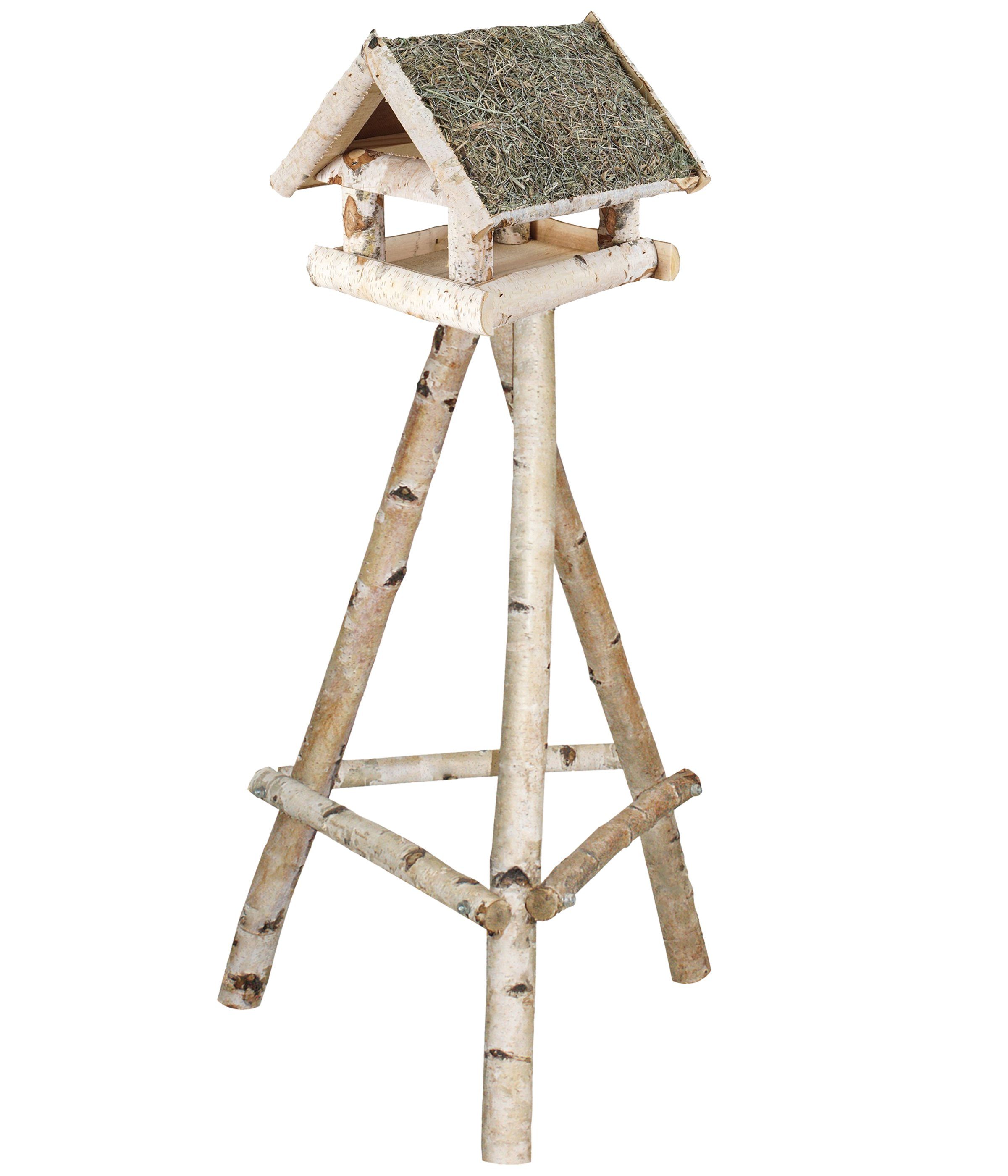 Dehner Futterhaus Futterhaus Augsburg mit Ständer, 135 x 60 x 60 cm