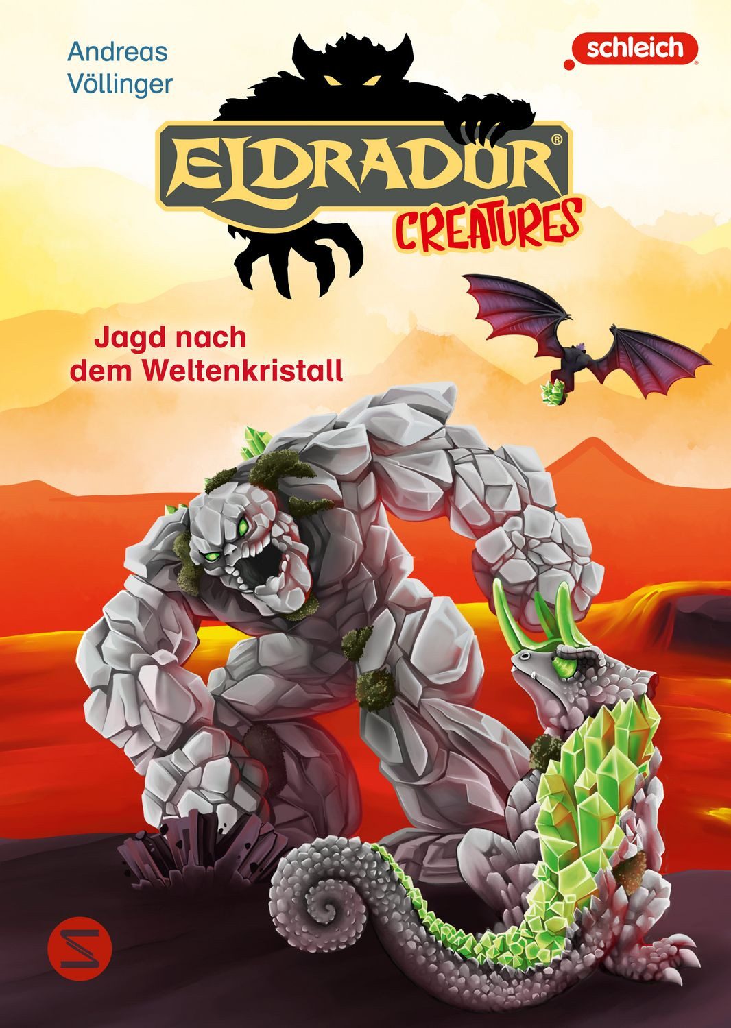 Eldrador Creatures: Jagd nach dem Weltenkristall Erstes Selberlesen mi / Andreas Völlinger