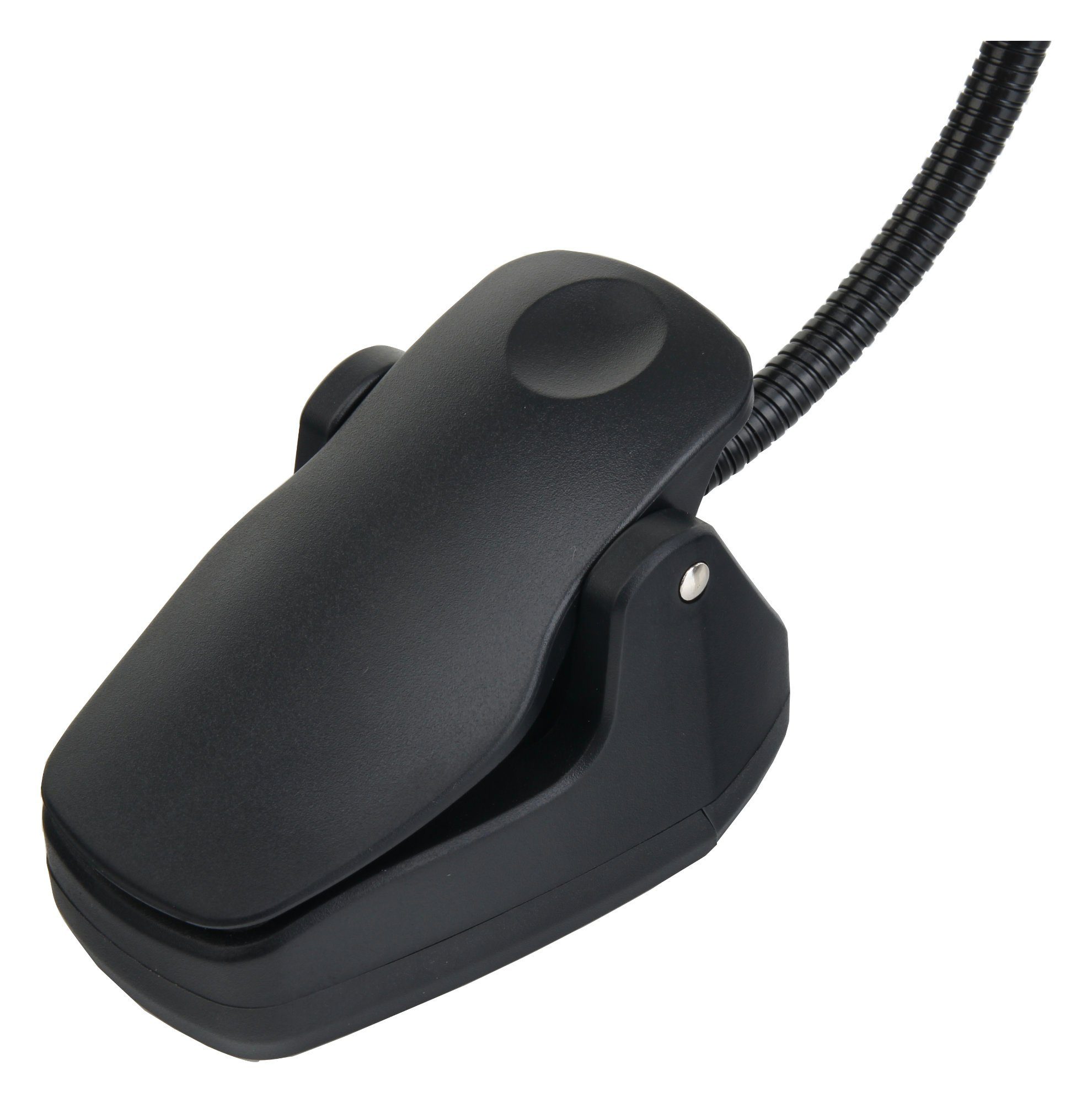 Showlite Notenpult LED-Notenpultleuchte, (mit 9-LEDs in Reihe), Batterie-, Netz- oder USB-Betrieb möglich