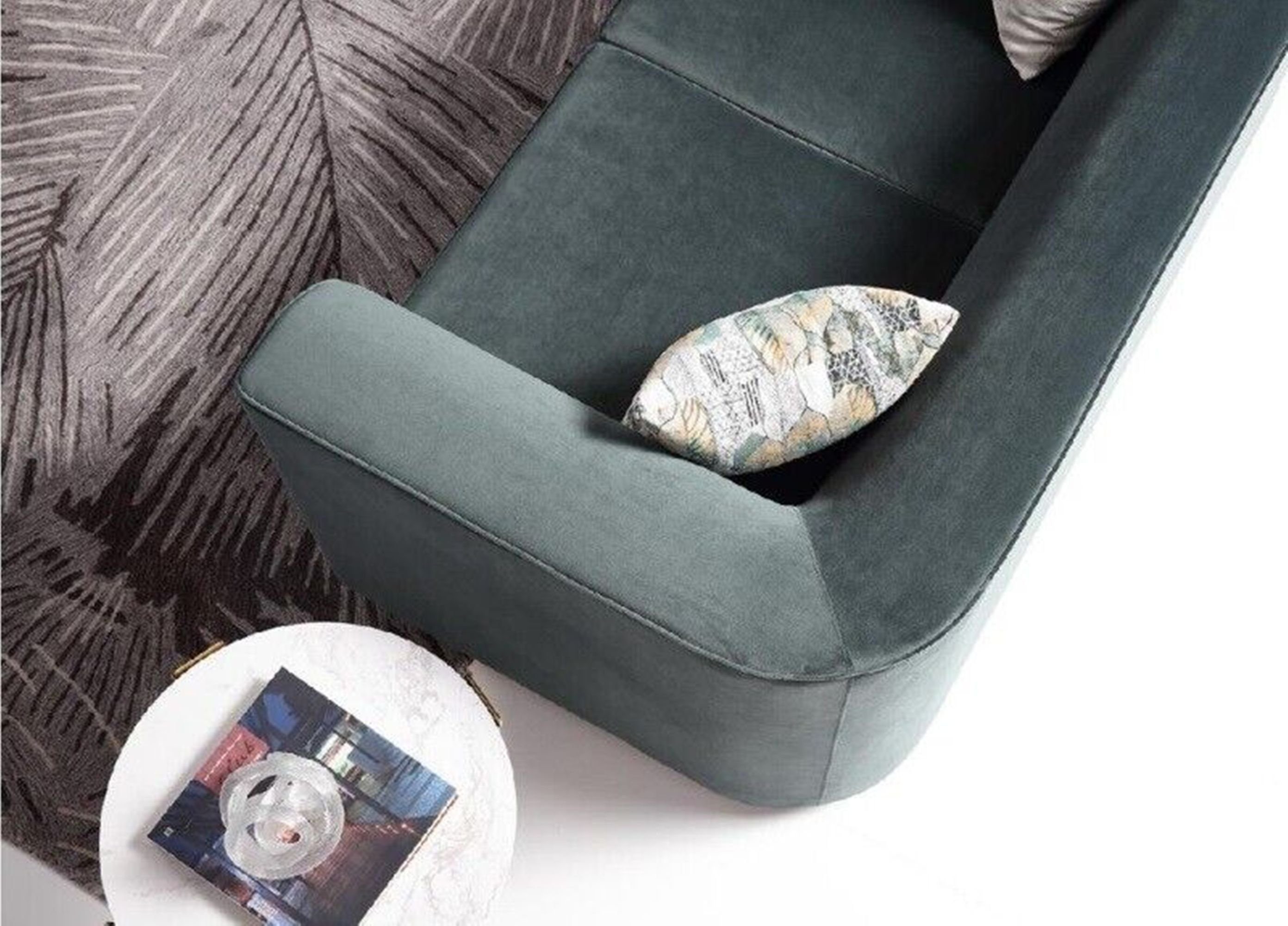 Neu, in Europe Grüner Design JVmoebel luxus Sofa Made Polstermöbel Dreisitzer
