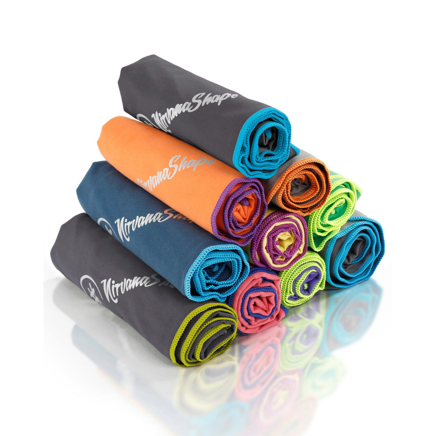 NirvanaShape Sporthandtuch Mikrofaser Handtuch, Badehandtuch, Reisehandtuch günstig online kaufen