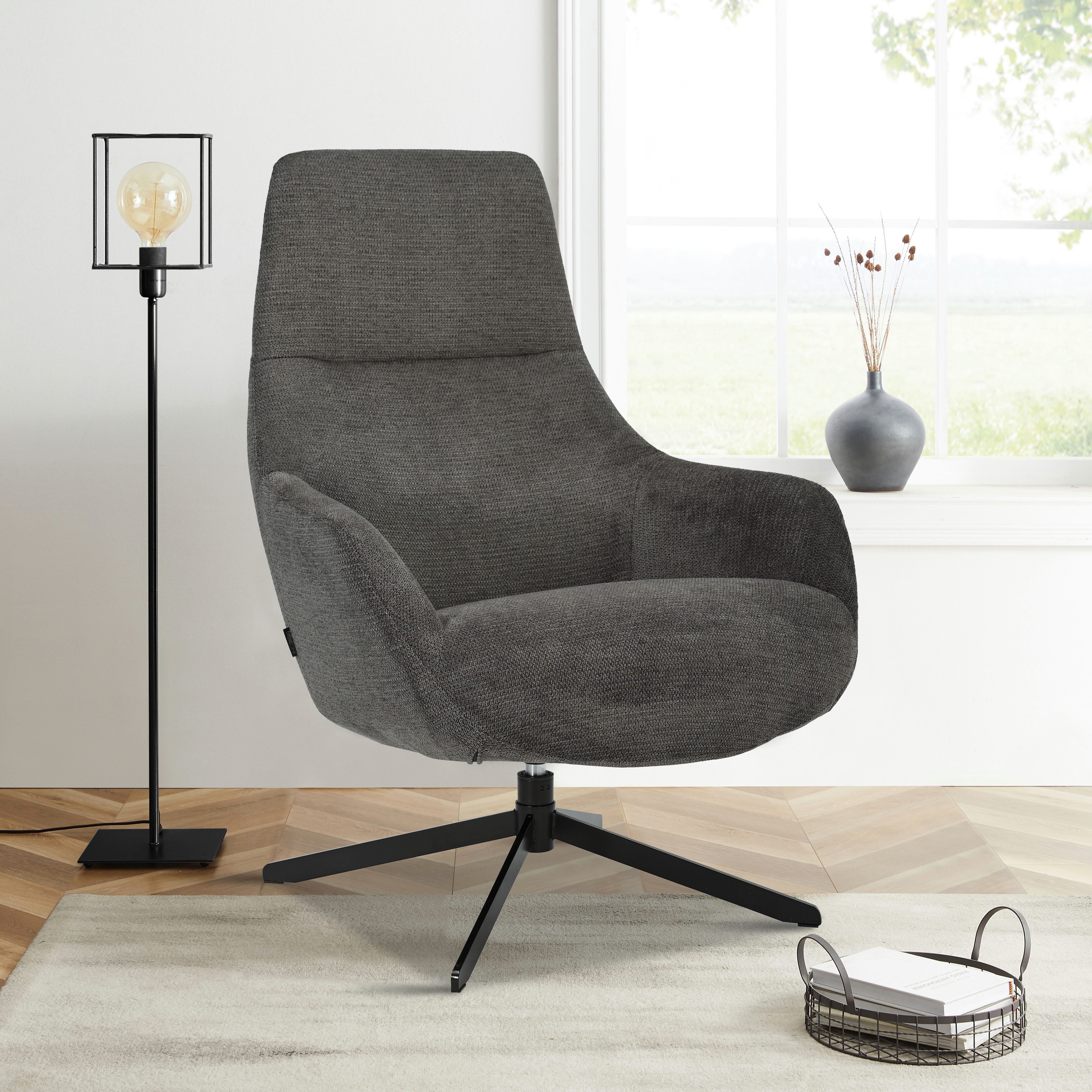 INOSIGN Drehsessel CLARINDA moderner Ohrensessel drehbar, günstig online kaufen